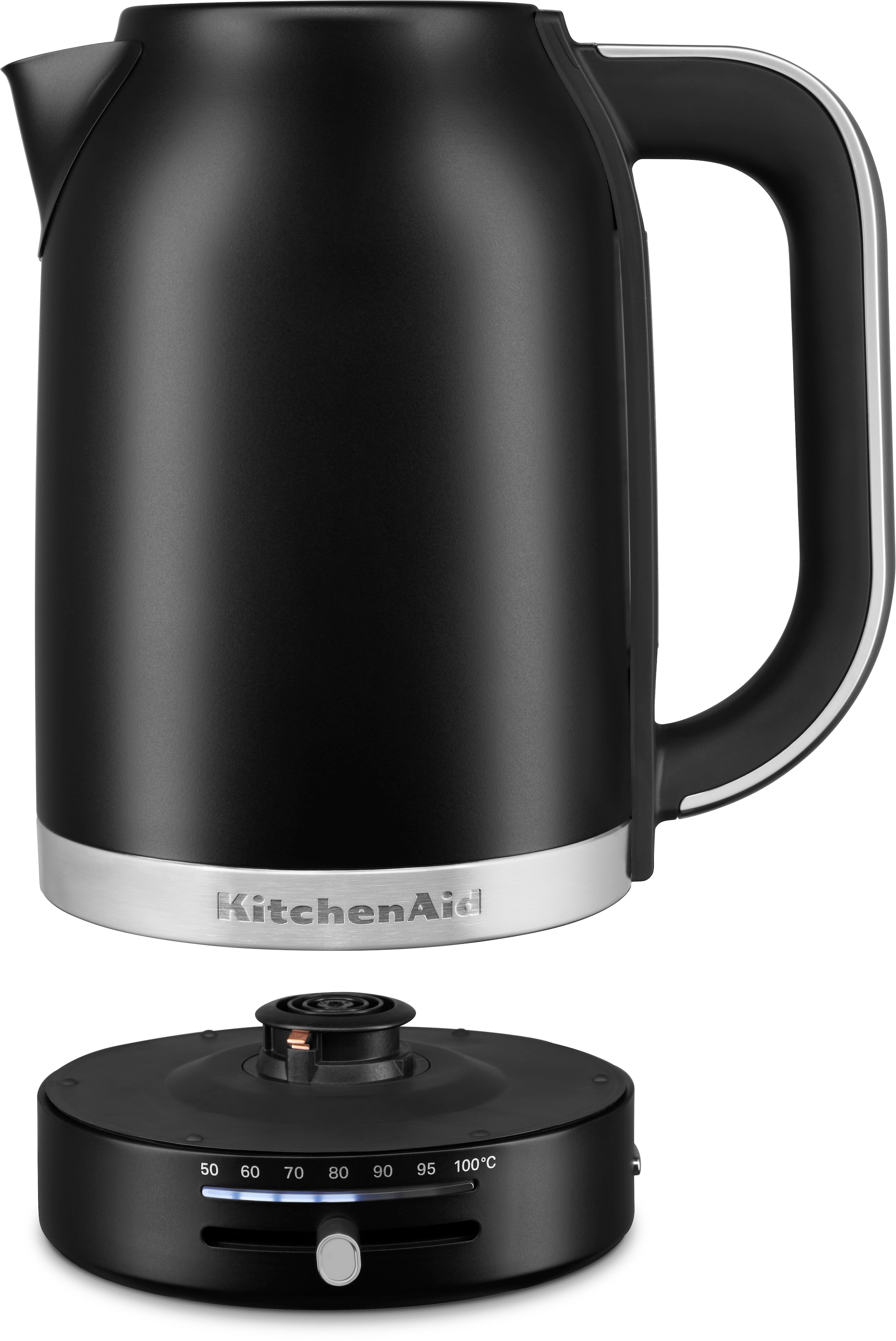 KitchenAid Wasserkocher "5KEK1701EBM matt schwarz", 1,7 l, 2400 W