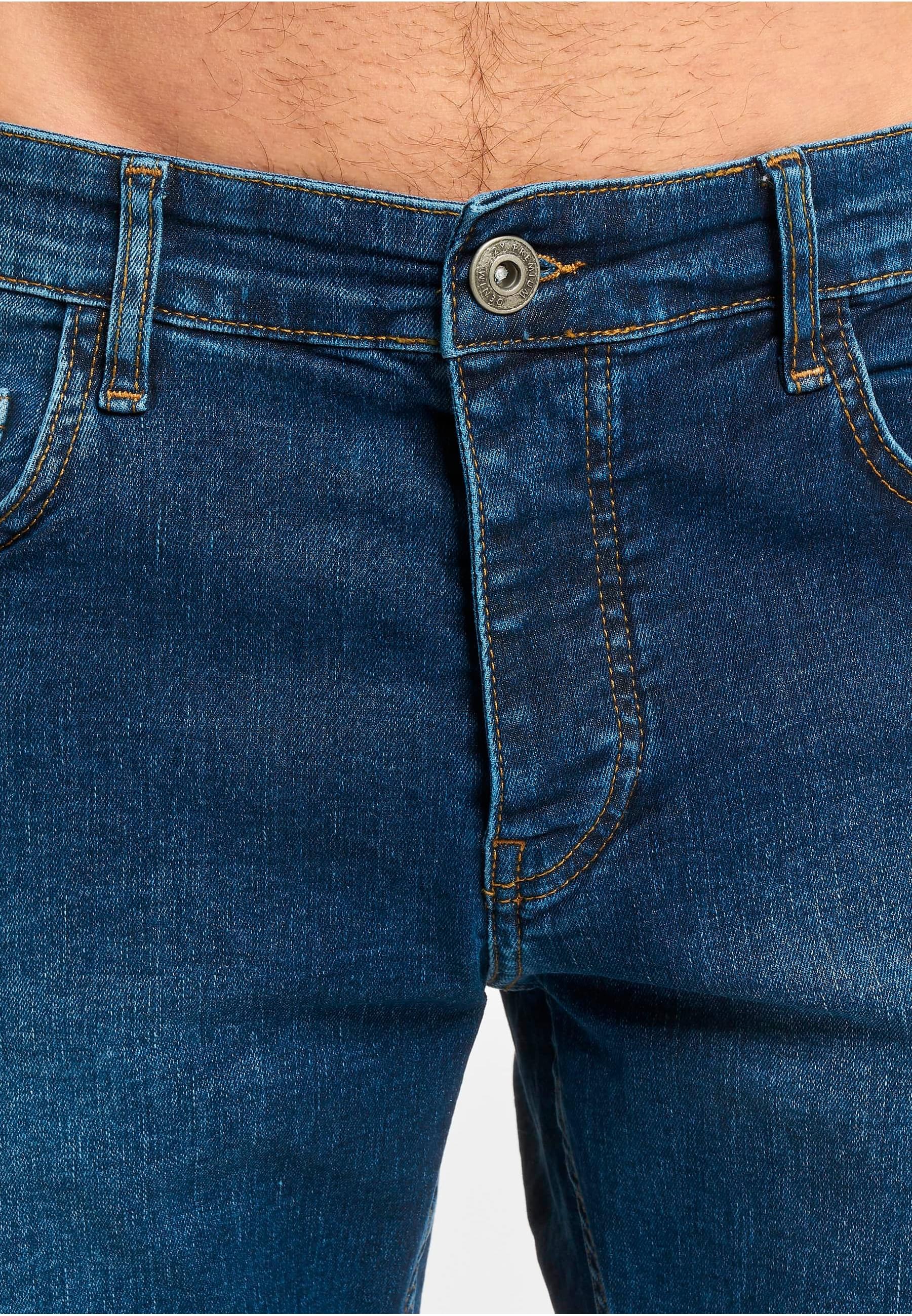 2Y Studios Stoffhose »2Y Studios Herren 2Y Basic Slim Fit Denim Shorts«, (1 tlg.)