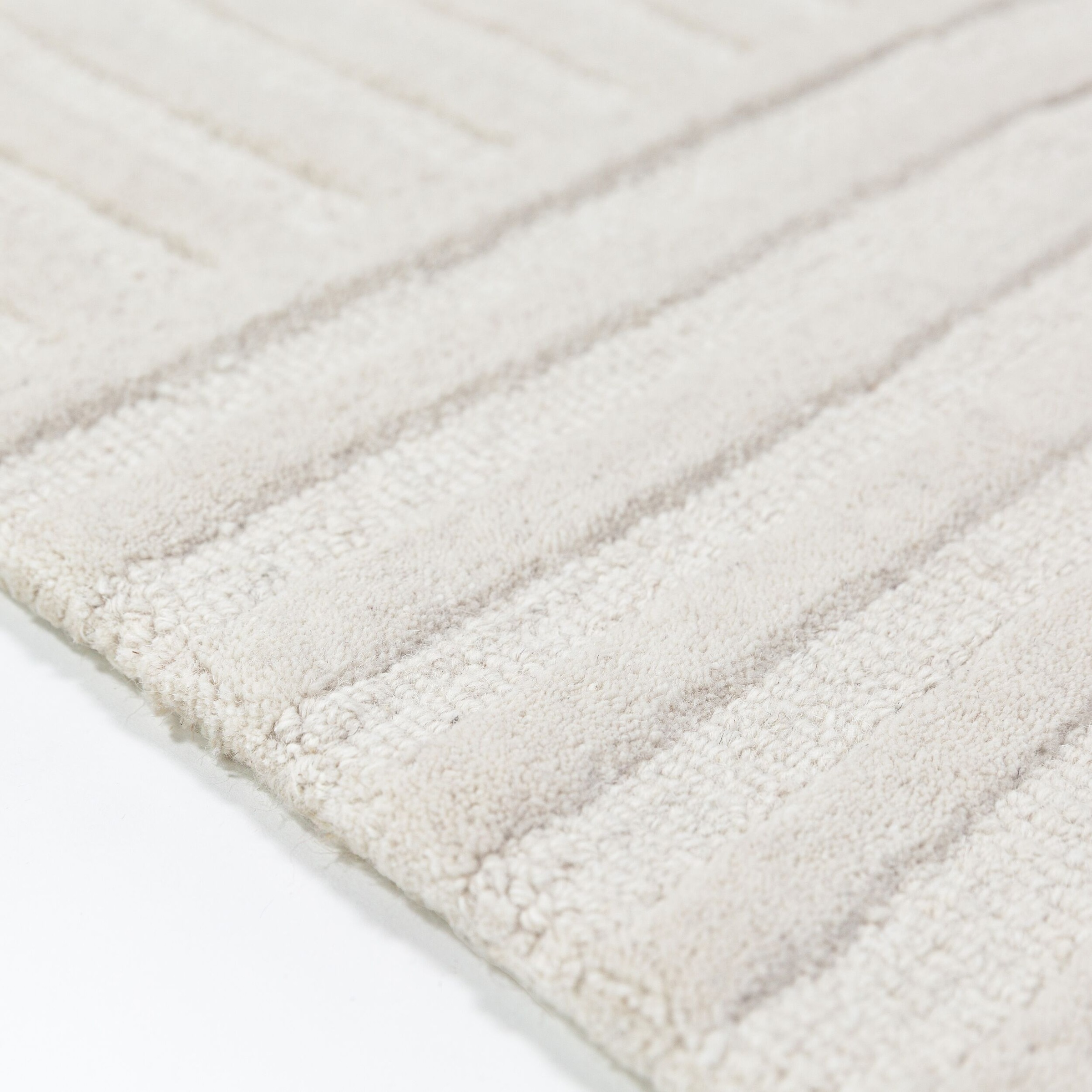 FLAIR RUGS Teppich »ZEN GARDEN« rechteckig 14 mm Höhe 100% Wolle, Hoch-Tief-Effekt, auch als Läufer und in Rund erhältlich