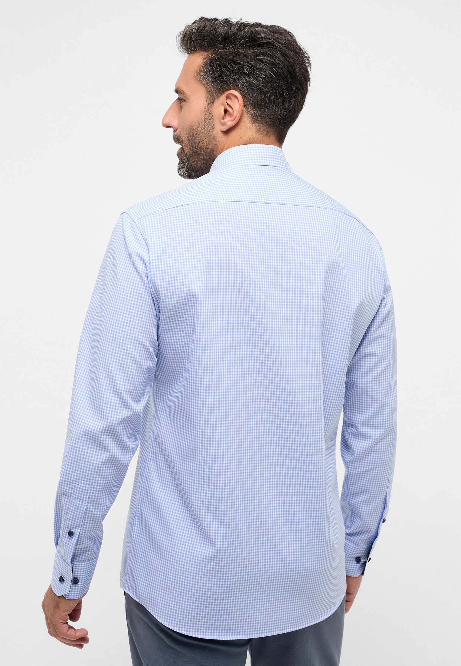 Eterna Langarmhemd »MODERN FIT«, NON IRON (bügelfrei)