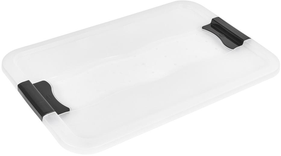 Thumbnail - keeeper Organizer "cornelia" Aufbewahrungsbox, 52 L, mit Deckel und Schiebeverschluss, Kunststoff