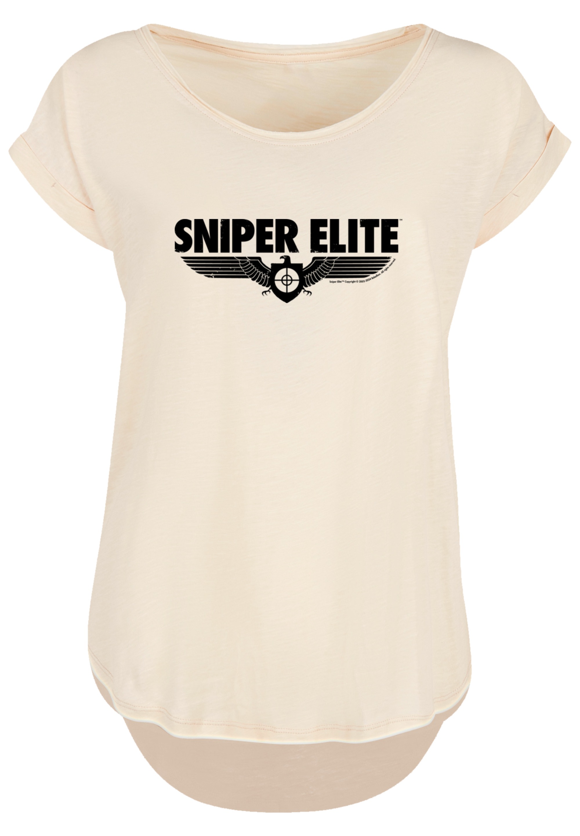 F4NT4STIC T-Shirt "Sniper Elite Black Logo" Premium Qualität günstig online kaufen