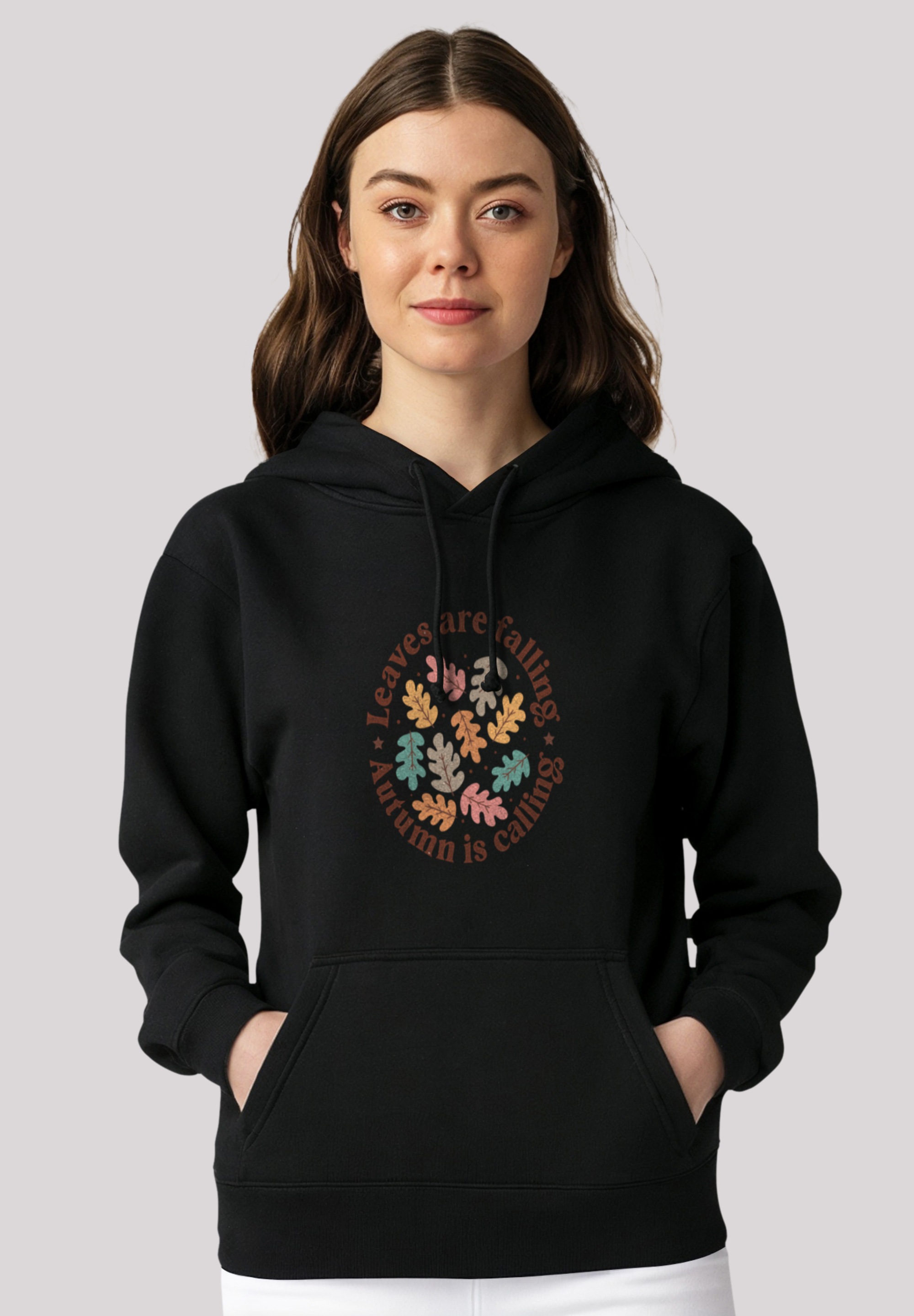 F4NT4STIC Kapuzenpullover "Leaves are falling Autumn is calling", Premium Q günstig online kaufen