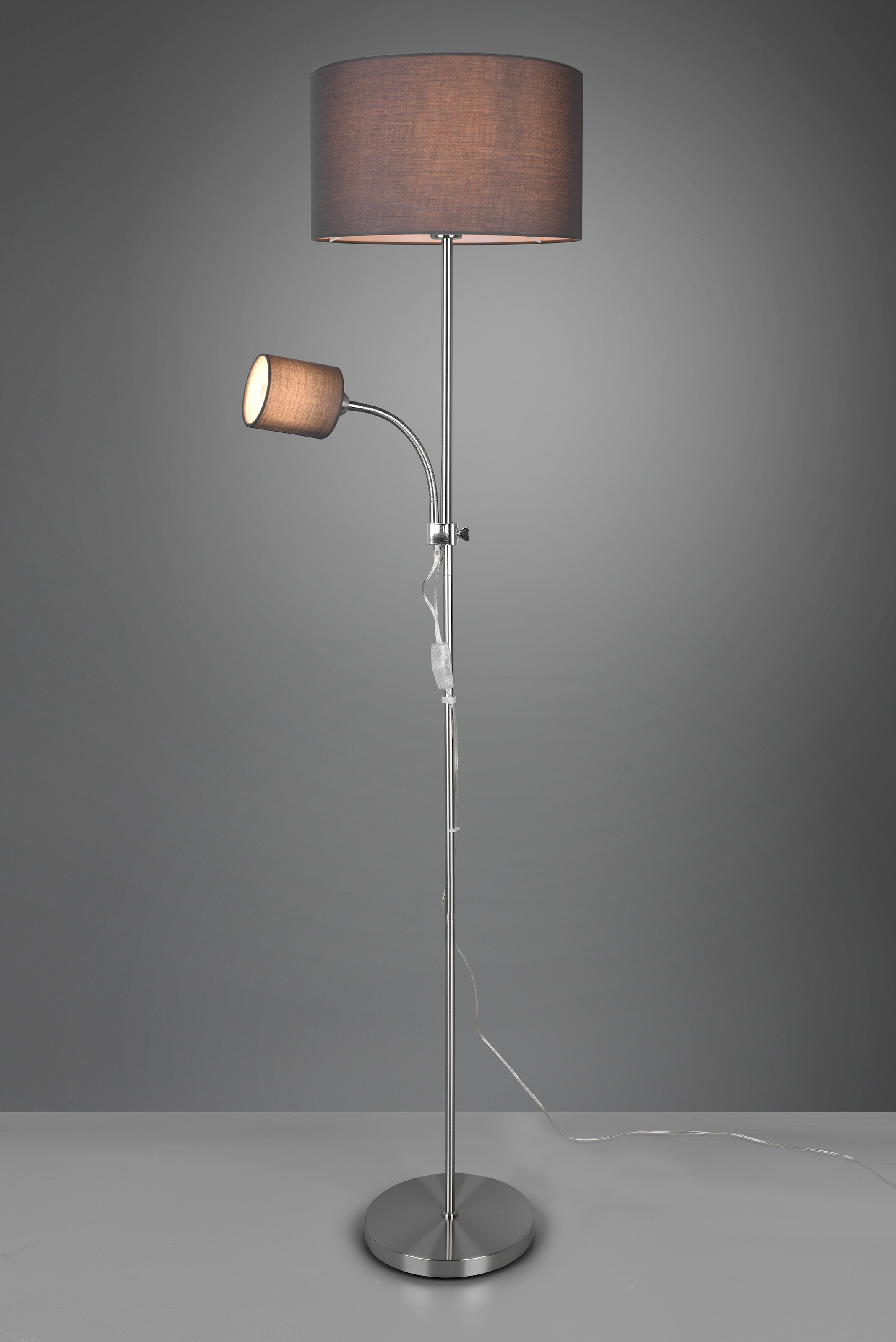 Stehlampe 160 schaltbar, Getrennt flexibel, TRIO | Höhe cm »OWEN«, Leuchten BAUR Lesearm