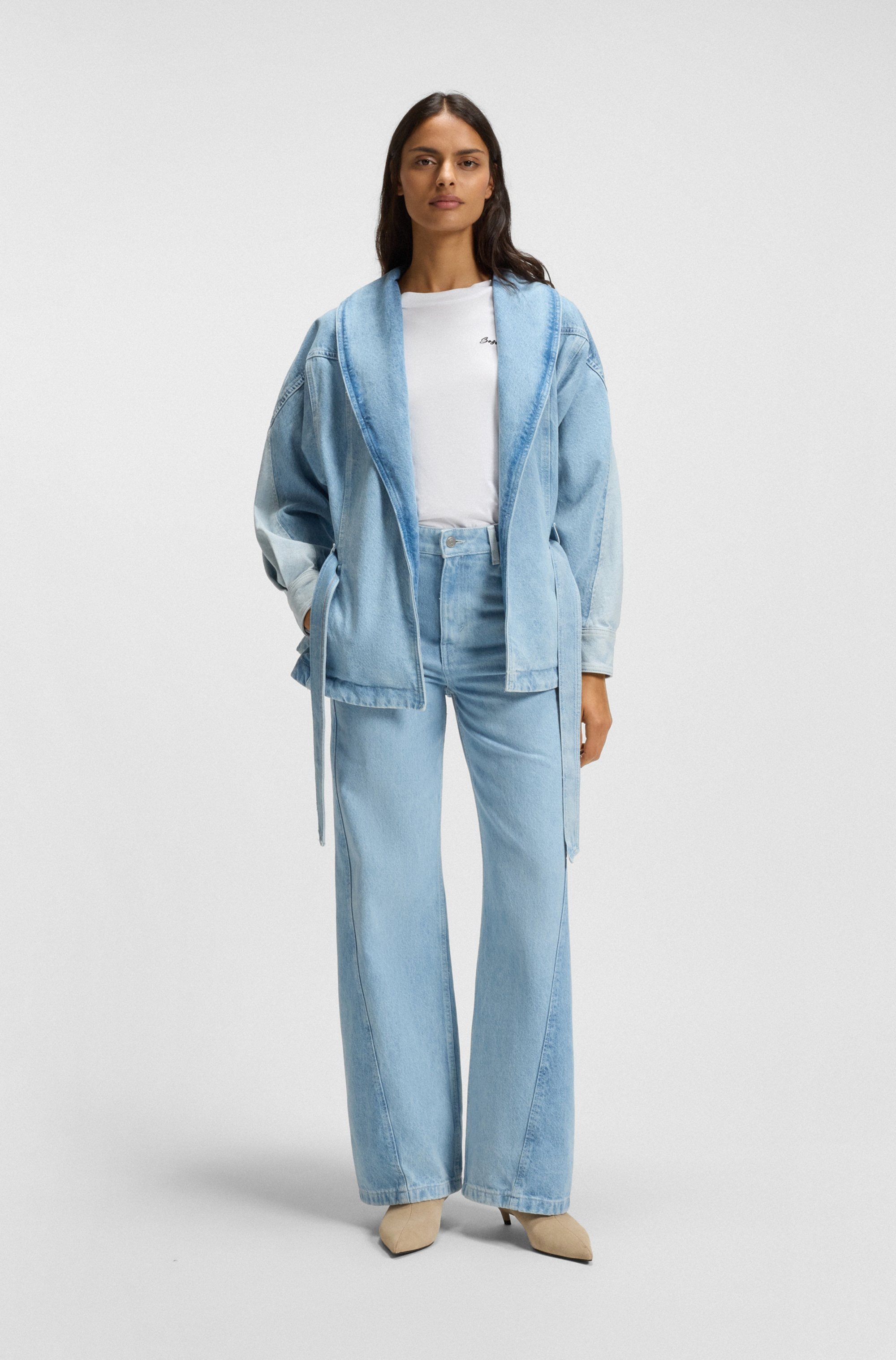 Thumbnail - BOSS ORANGE T-Shirt "Esogo HW Premium Damenmode", mit gesticktem Logo