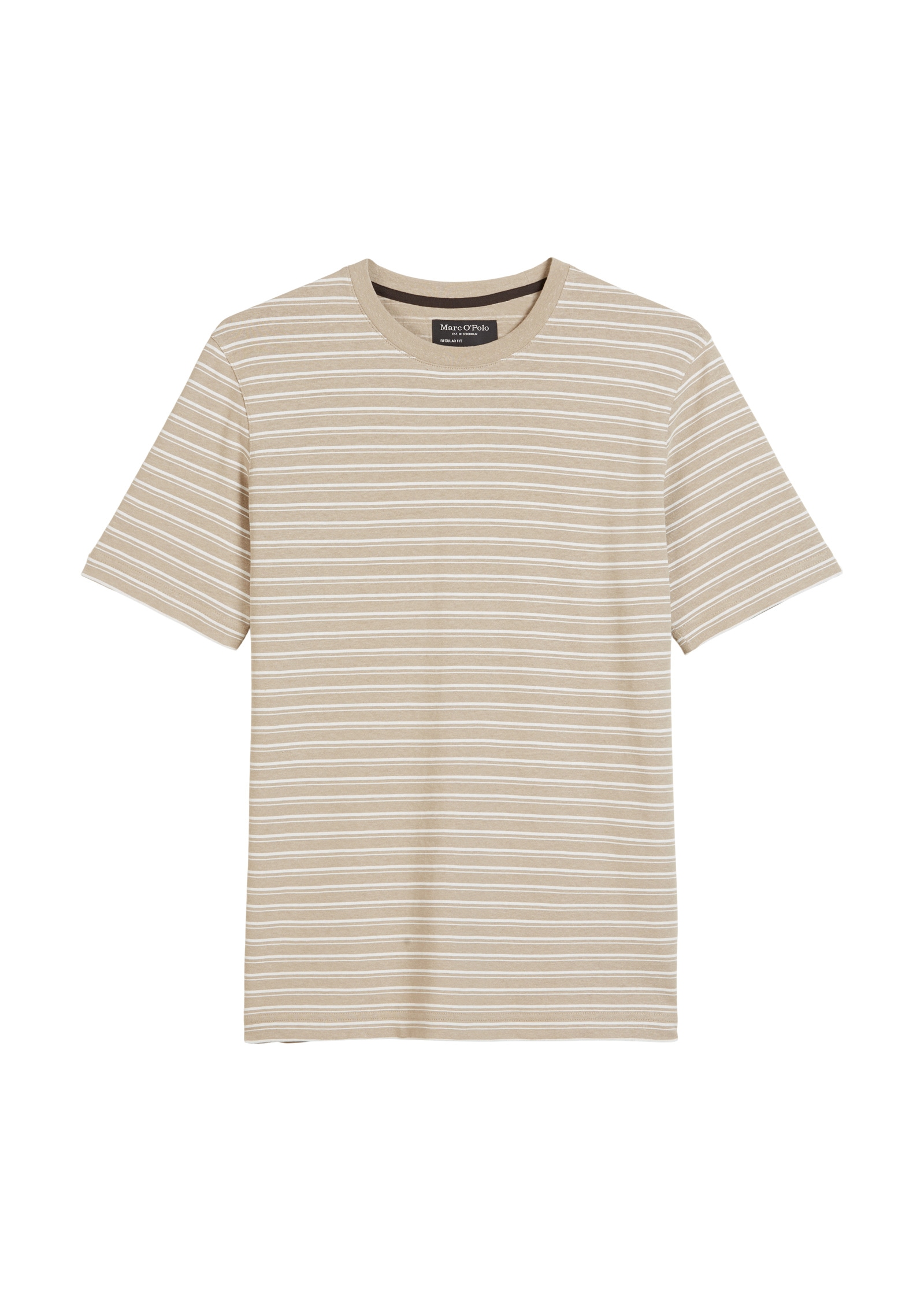 Marc O'Polo T-Shirt »aus Bio-Baumwoll-Leinen-Mix«