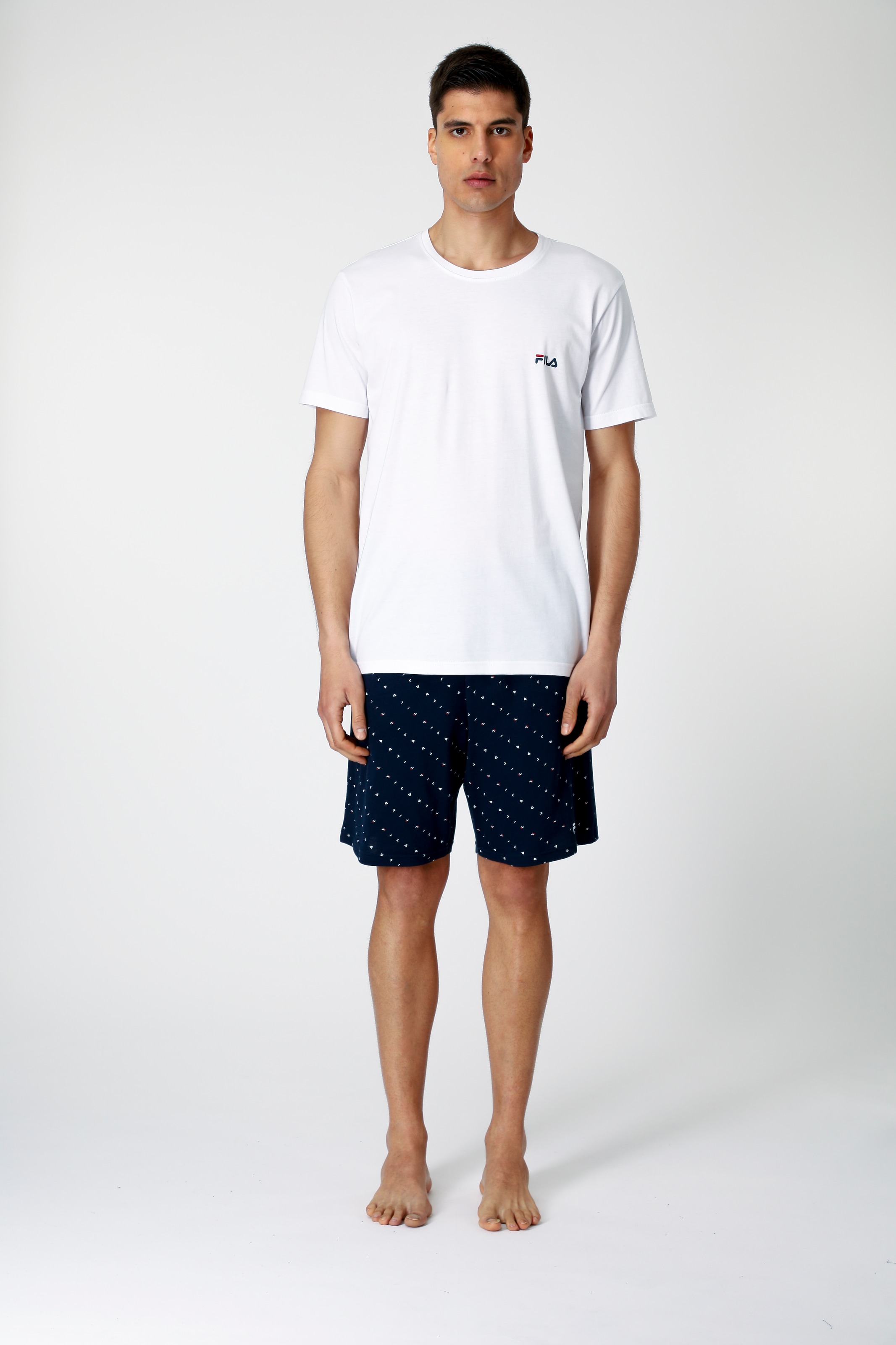 Fila Pyjama, (Set, 2 tlg.), mit einzigartigem Punktedruck günstig online kaufen