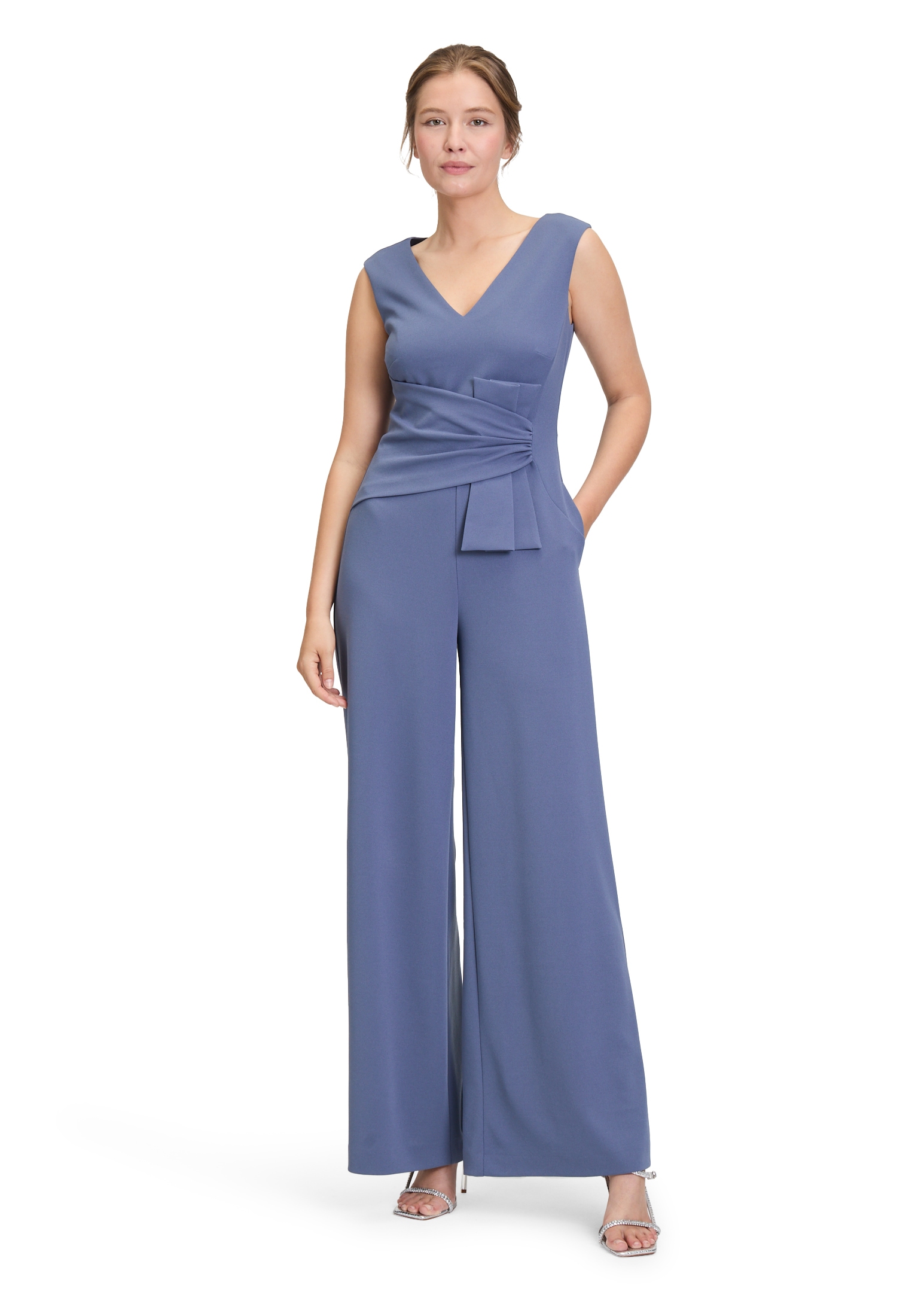 Vera Mont Overall "Damen Jumpsuit mit weitem Bein", 1 günstig online kaufen