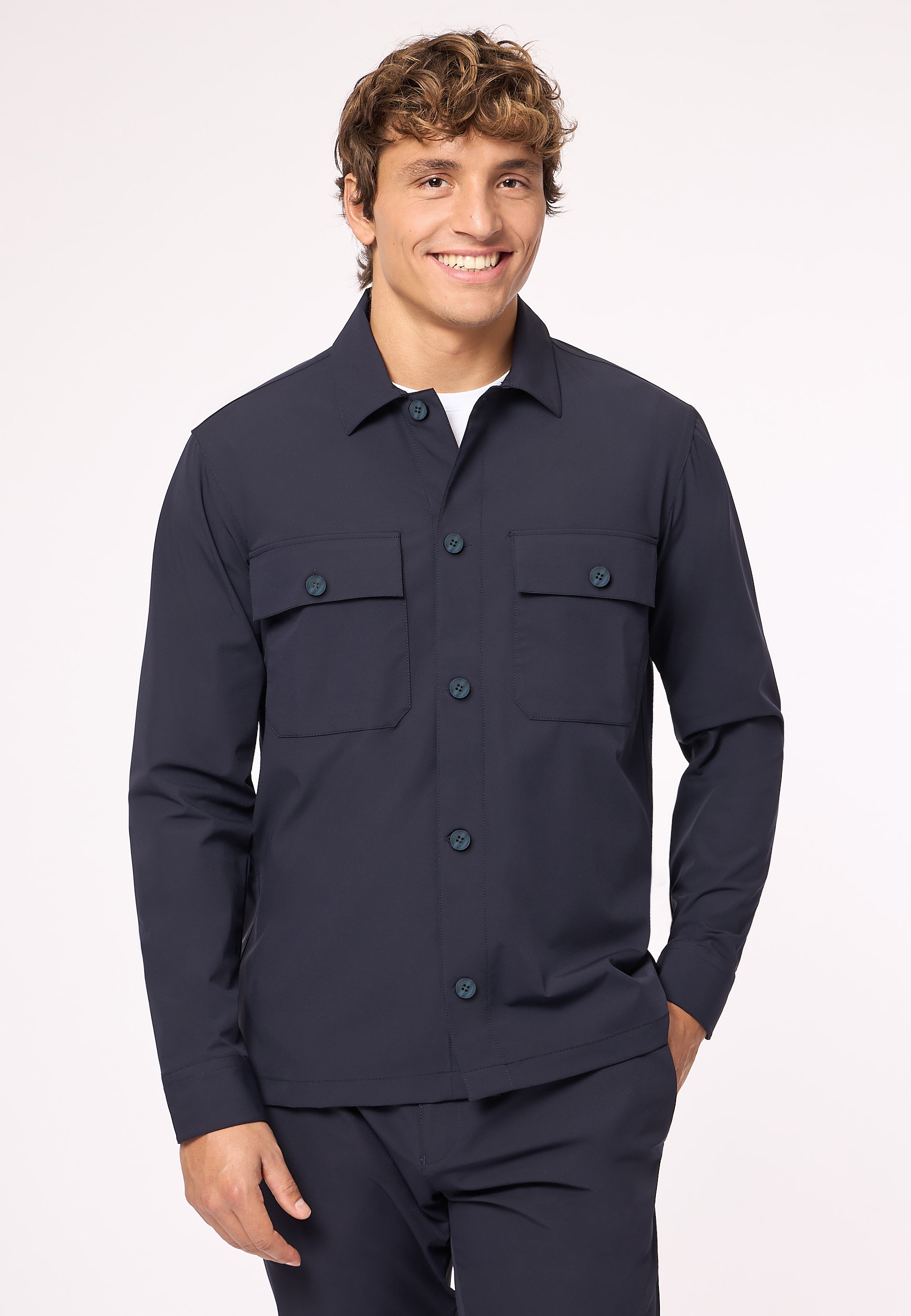 Roy Robson Langarmhemd »Overshirt«