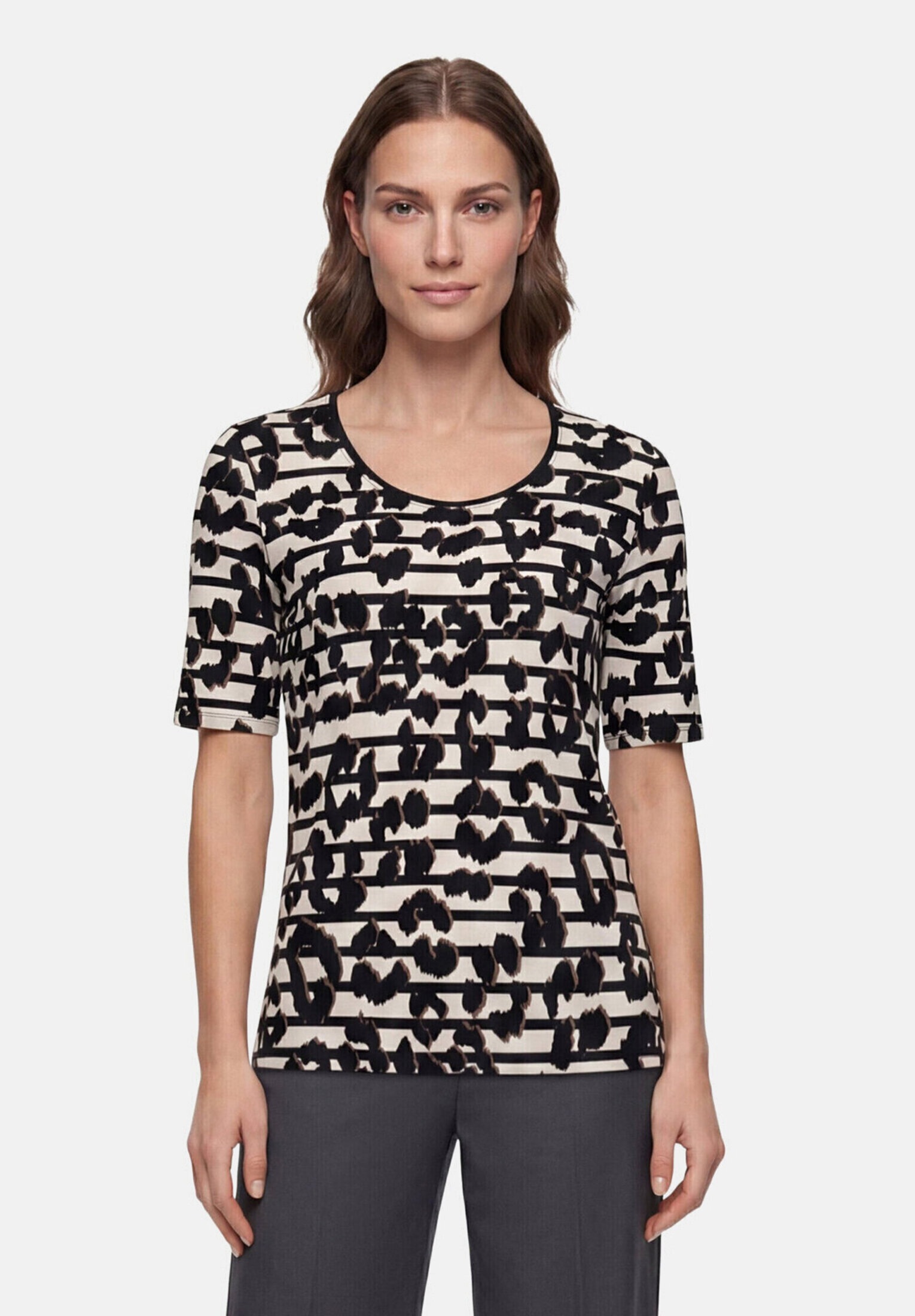 Betty Barclay Kurzarmshirt »Damen mit Rundhalsausschnitt« 1