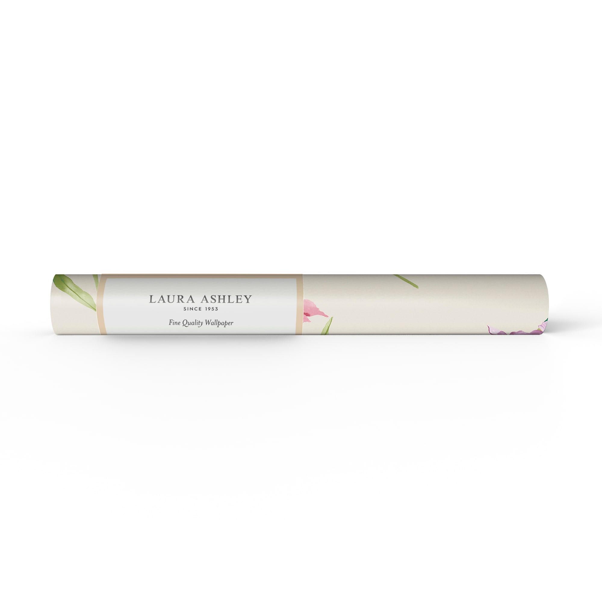 LAURA ASHLEY Vliestapete »Hawling Irises Soft Natural«, geblümt, 10mx52cm (ca. 5m2)