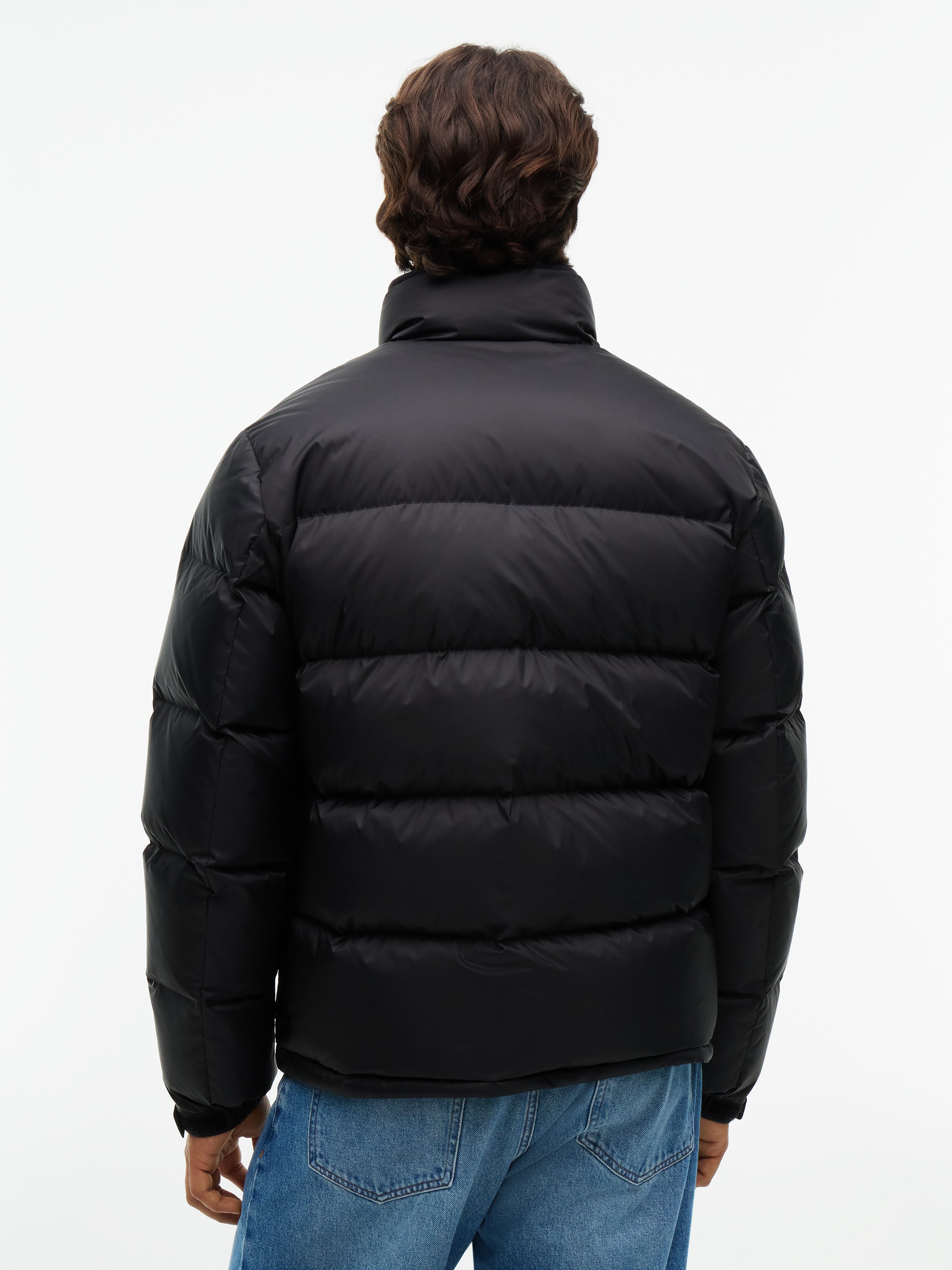 Tommy Hilfiger Daunenjacke »RIPSTOP STAND DOWN PUFFER JACKET« mit Daunenfüllung