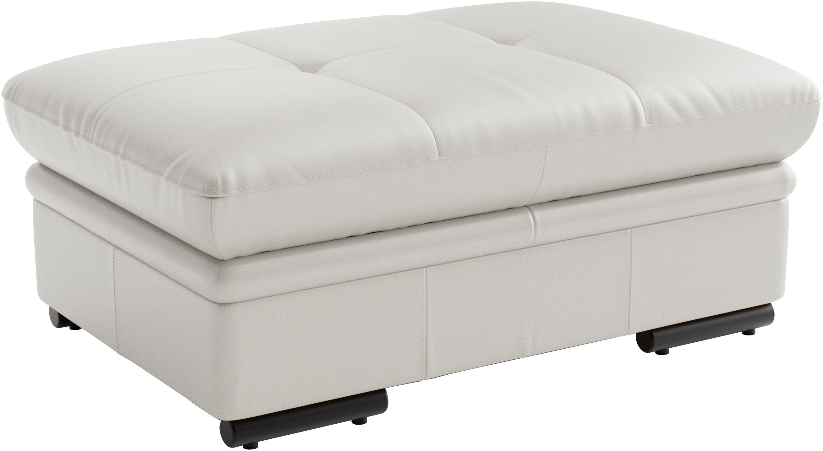 sit&more Polsterhocker "Viola, Leder, B: 102 cm" mit praktischen Stauraum