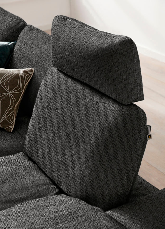 W.SCHILLIG Ecksofa »valentinoo, Designsofa, elegant und bequem, L-Form«, (Set), mit Sitztiefenverstellung, Breite 318 cm
