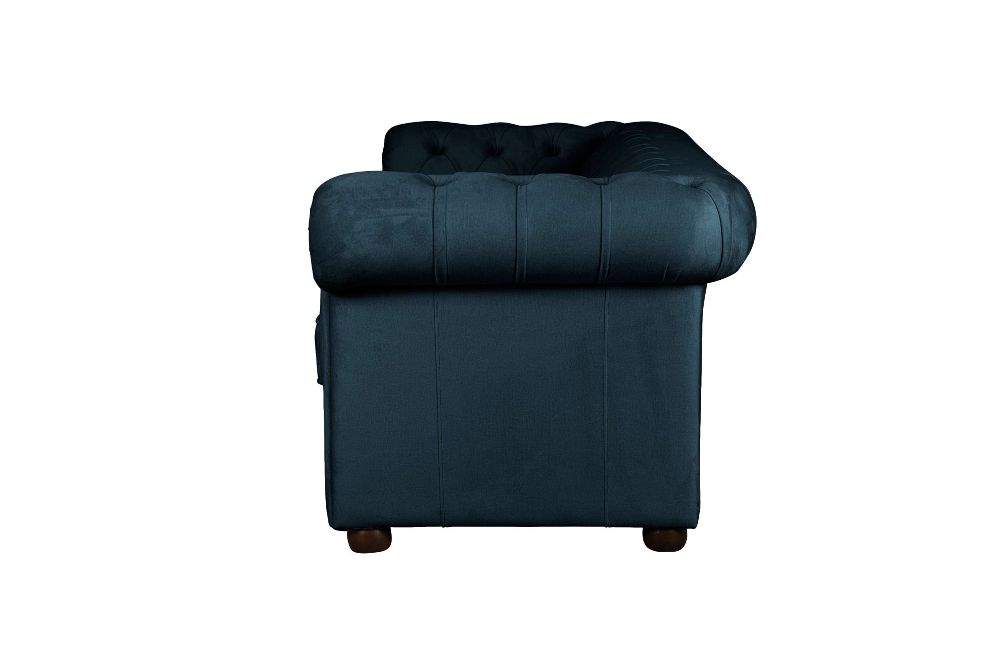 Home affaire 2-Sitzer »CHARENTE, Chesterfield-Sofa, Wellenfederung, Maße: B/T/H: 147/89/74 cm«, mit edler Knopfheftung und typischen Armlehnen