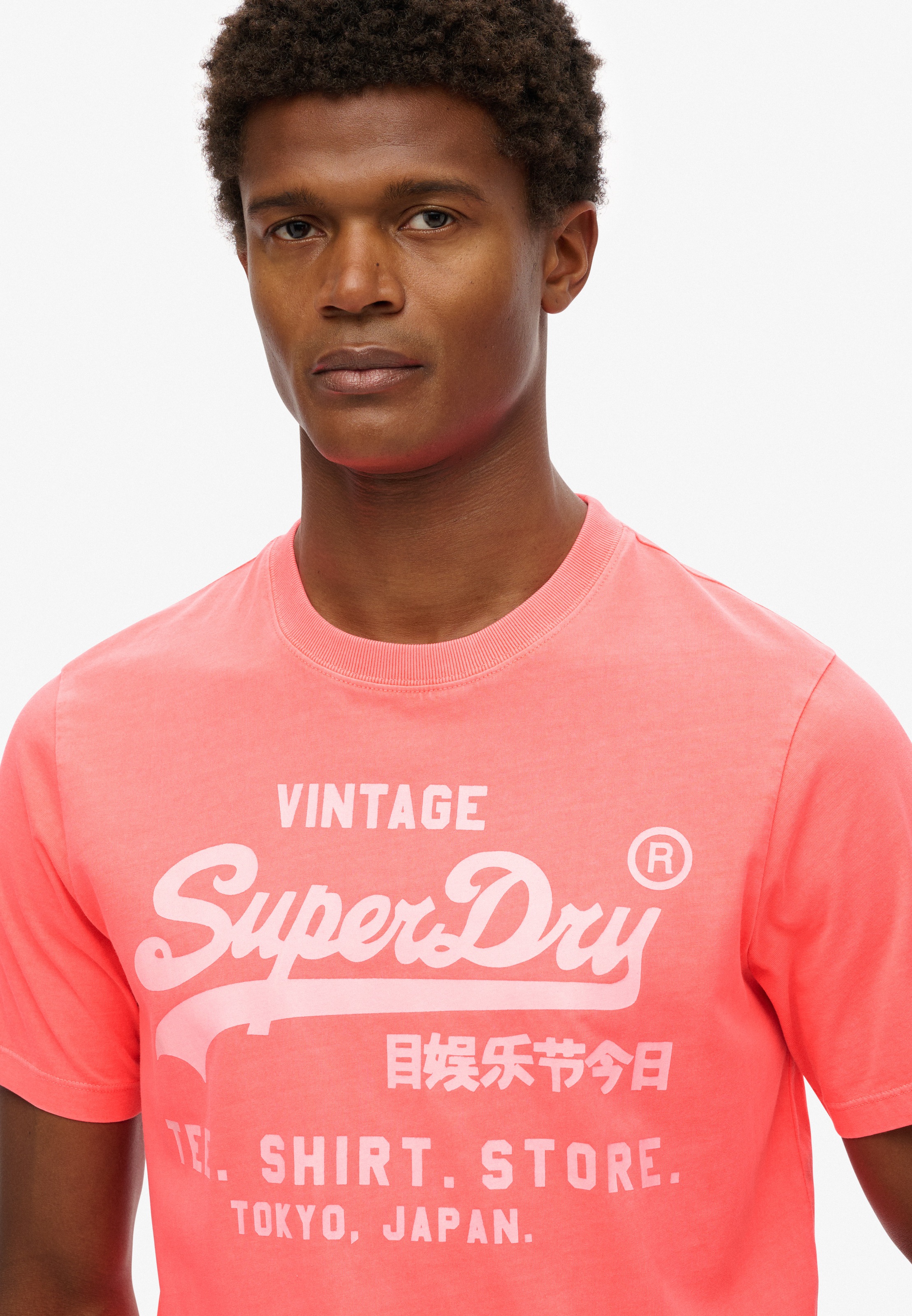 Superdry Rundhalsshirt »VL NEON RELAXED TEE«