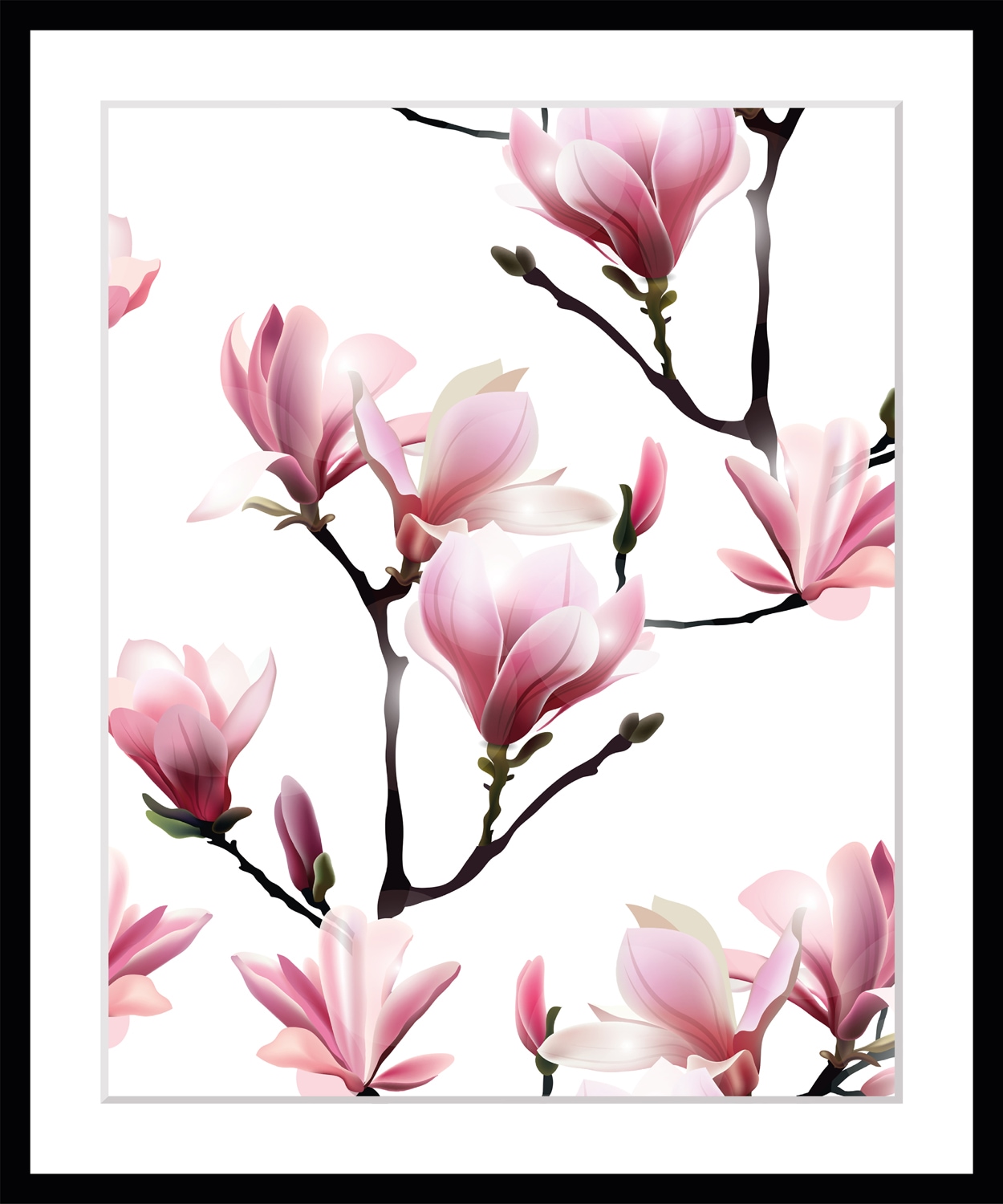 queence Paveikslas »Estelle« Blumen gerahmt Bl...