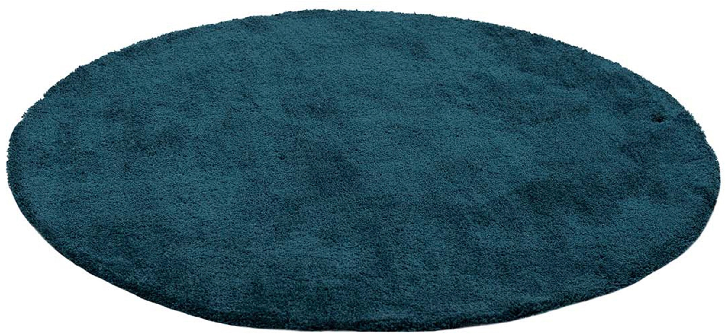 TOM TAILOR HOME Hochflor-Teppich »Shaggy Teppich Cozy«, rund, 25 mm Höhe, Uni Farben, auch in Pastell Farben, weich & kuschelig