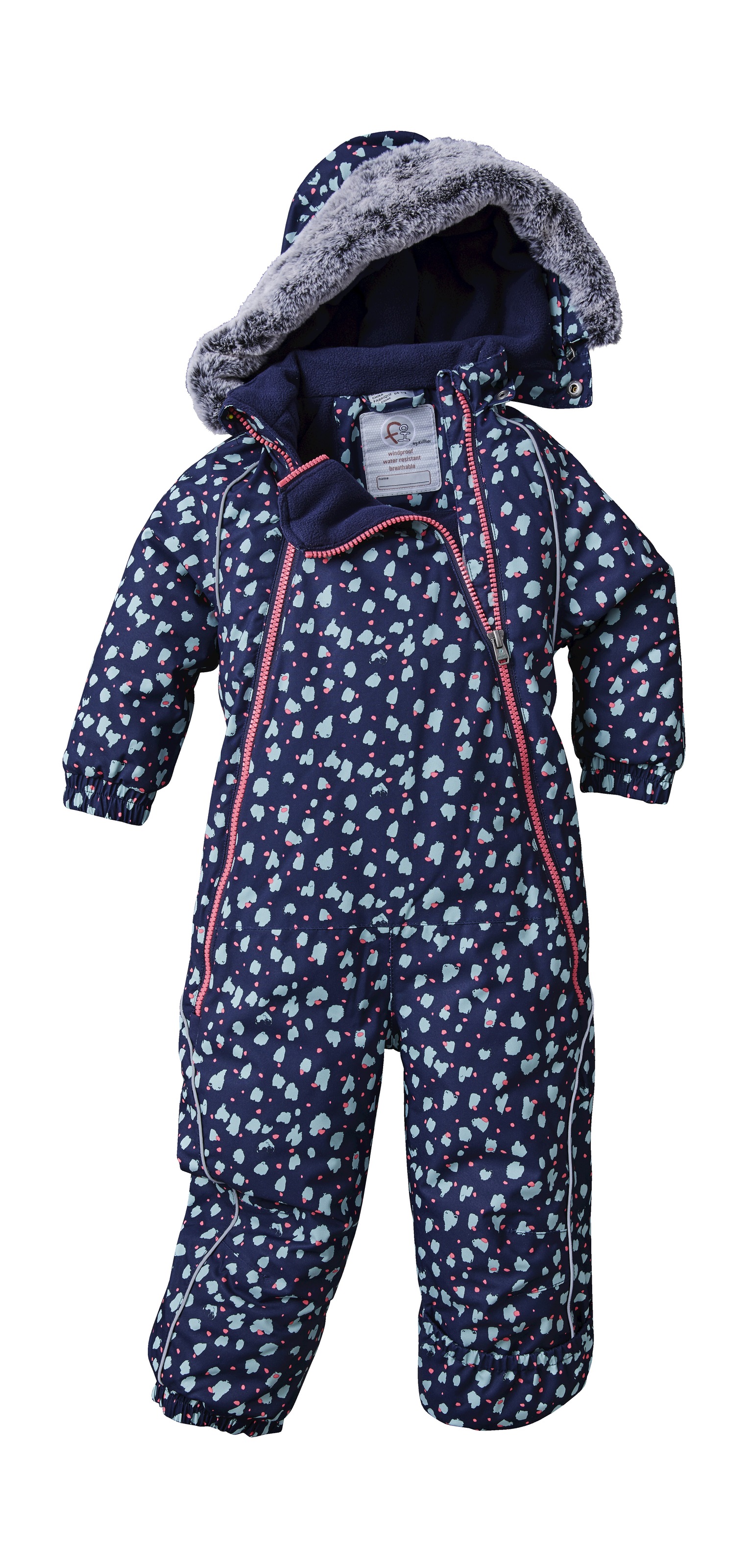 Thumbnail - first instinct by killtec Skianzug "FIOW 33 MNS ONPC" Wasserdichter Schneeanzug mit abnehmbarem Kunstfell und Fleecefutt...