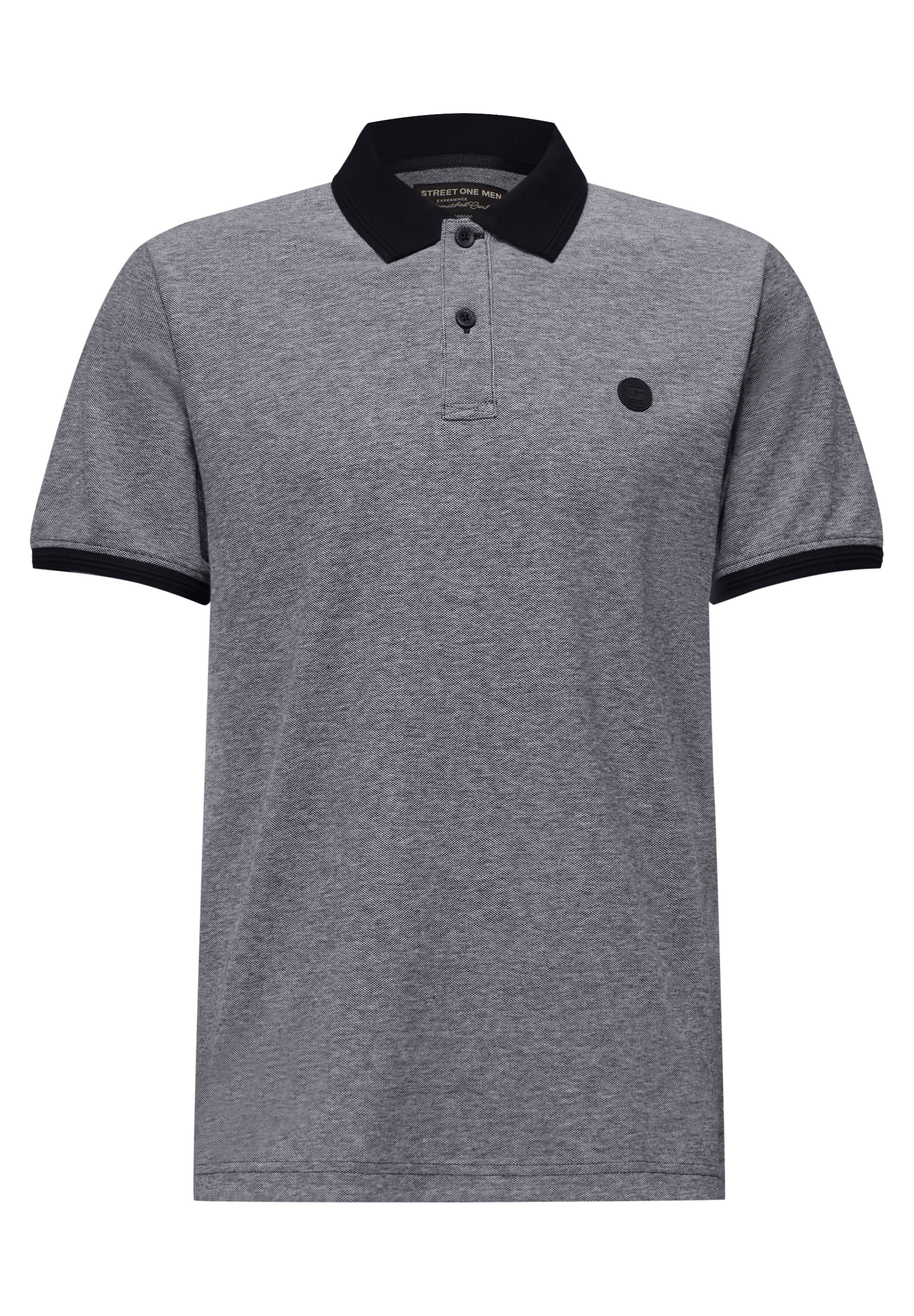 STREET ONE MEN Poloshirt mit Farbakzenten