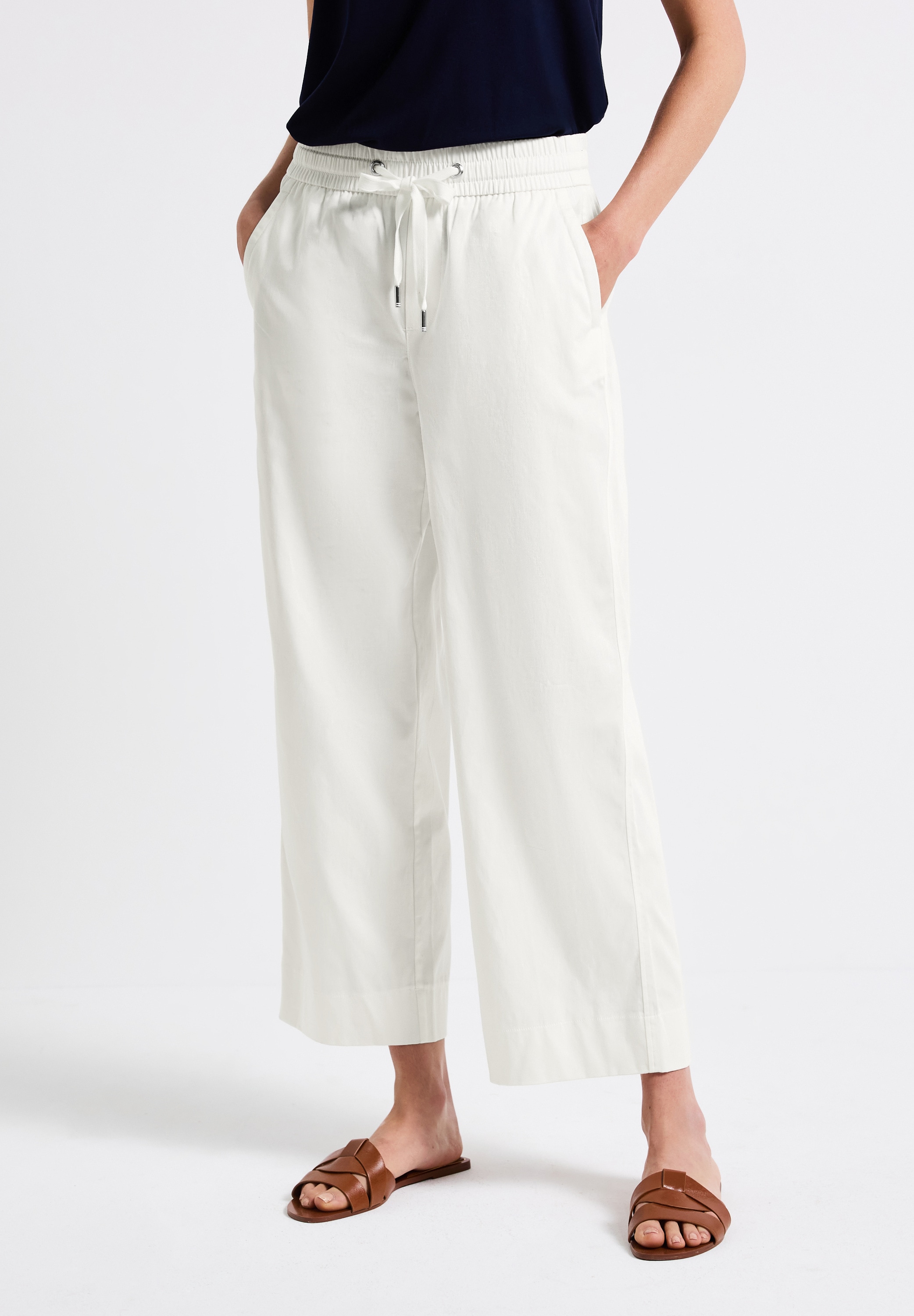 STREET ONE Stoffhose, High Waist günstig online kaufen