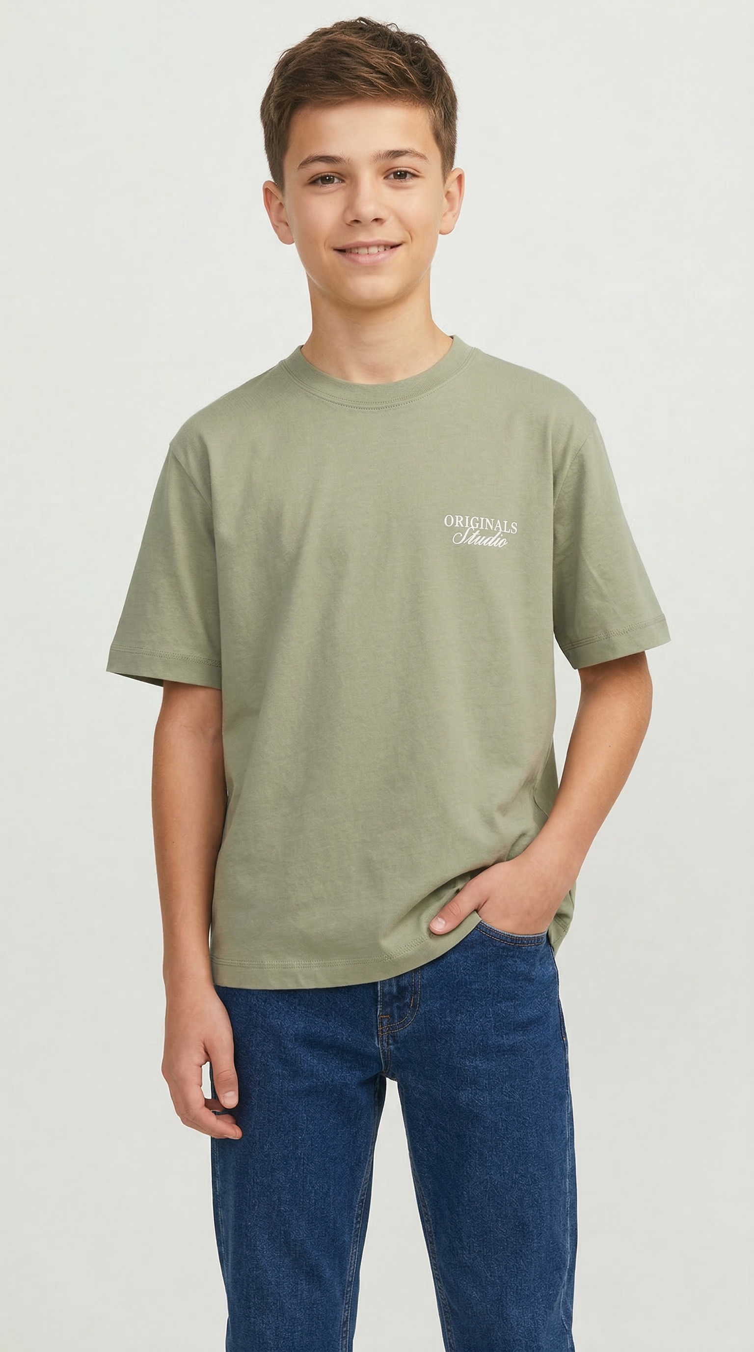 Jack & Jones Junior T-Shirt "Jornorrebro Typo Tee Ss Crew Neck Sn Jnr"