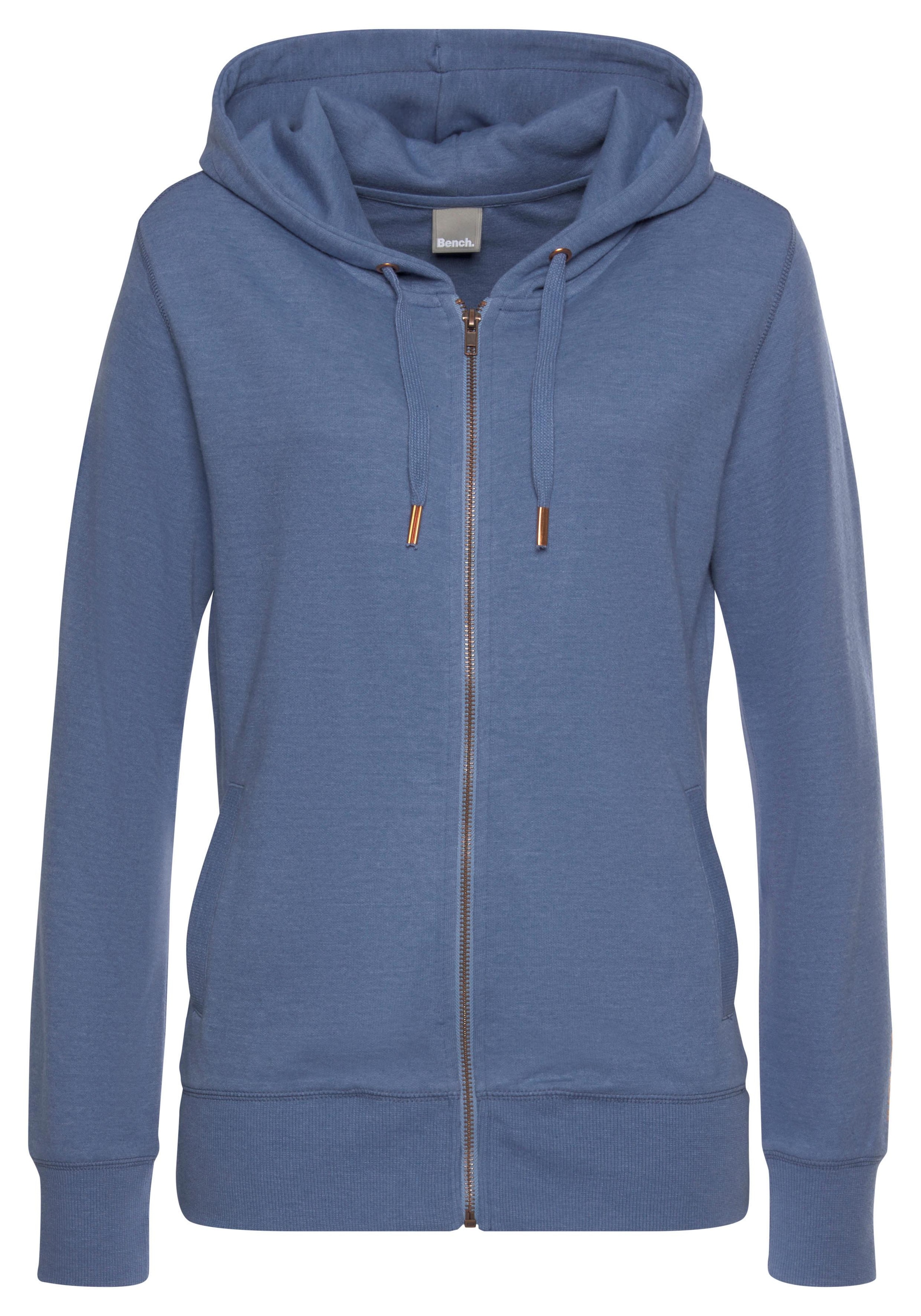 Sweatjacke, | mit online Bench. BAUR Taschen und kaufen Loungewear Loungeanzug Zipper,