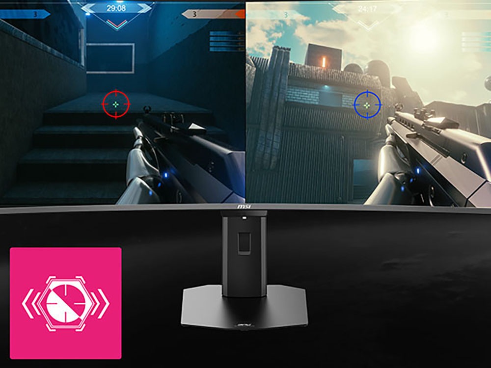 MSI Curved-Gaming-OLED-Monitor »MPG 341CQR QD-OLED X36« 86 cm/34 ″  3440 x 1440 px UWQHD 0,03 Reaktionszeit 360 Hz