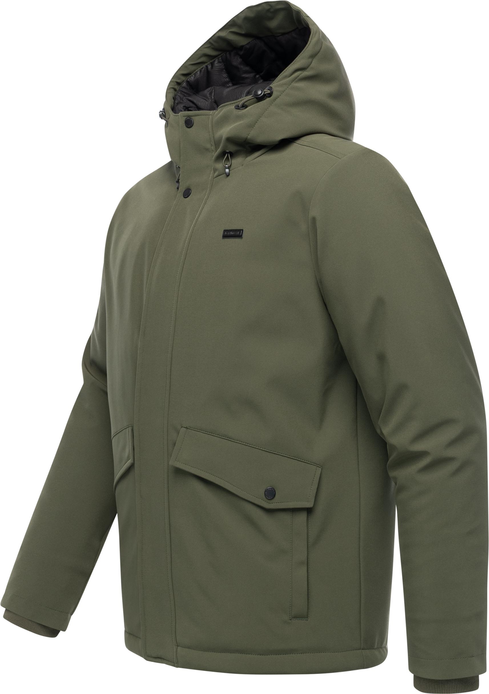 Ragwear Funktionsjacke »Shellis YOUMODO« mit Kapuze Wasserdichte Softshelljacke mit Kapuze