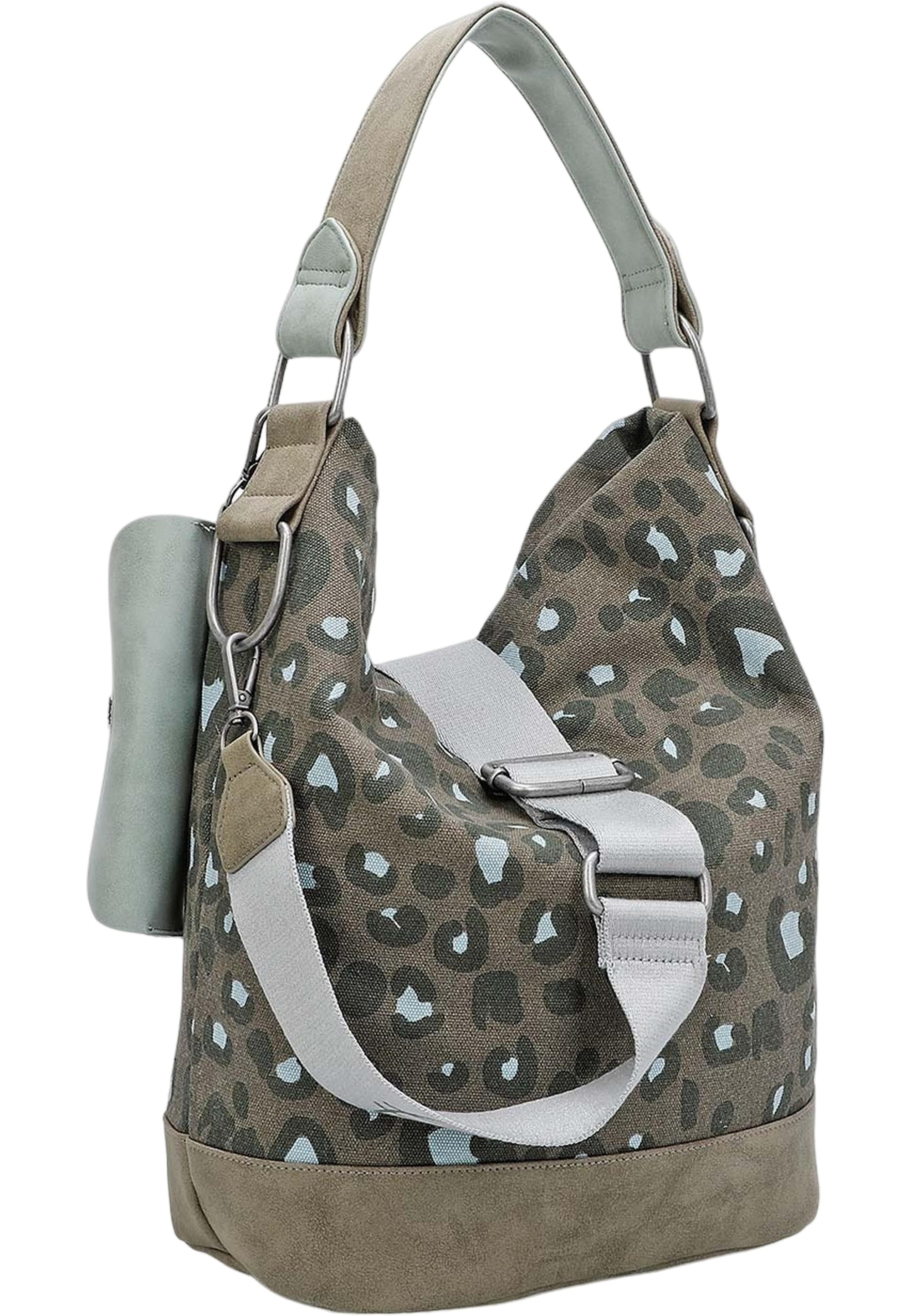 Fritzi aus Preußen Schultertasche »Izzy07 Olga«, aus veganen und recycelten Materialien