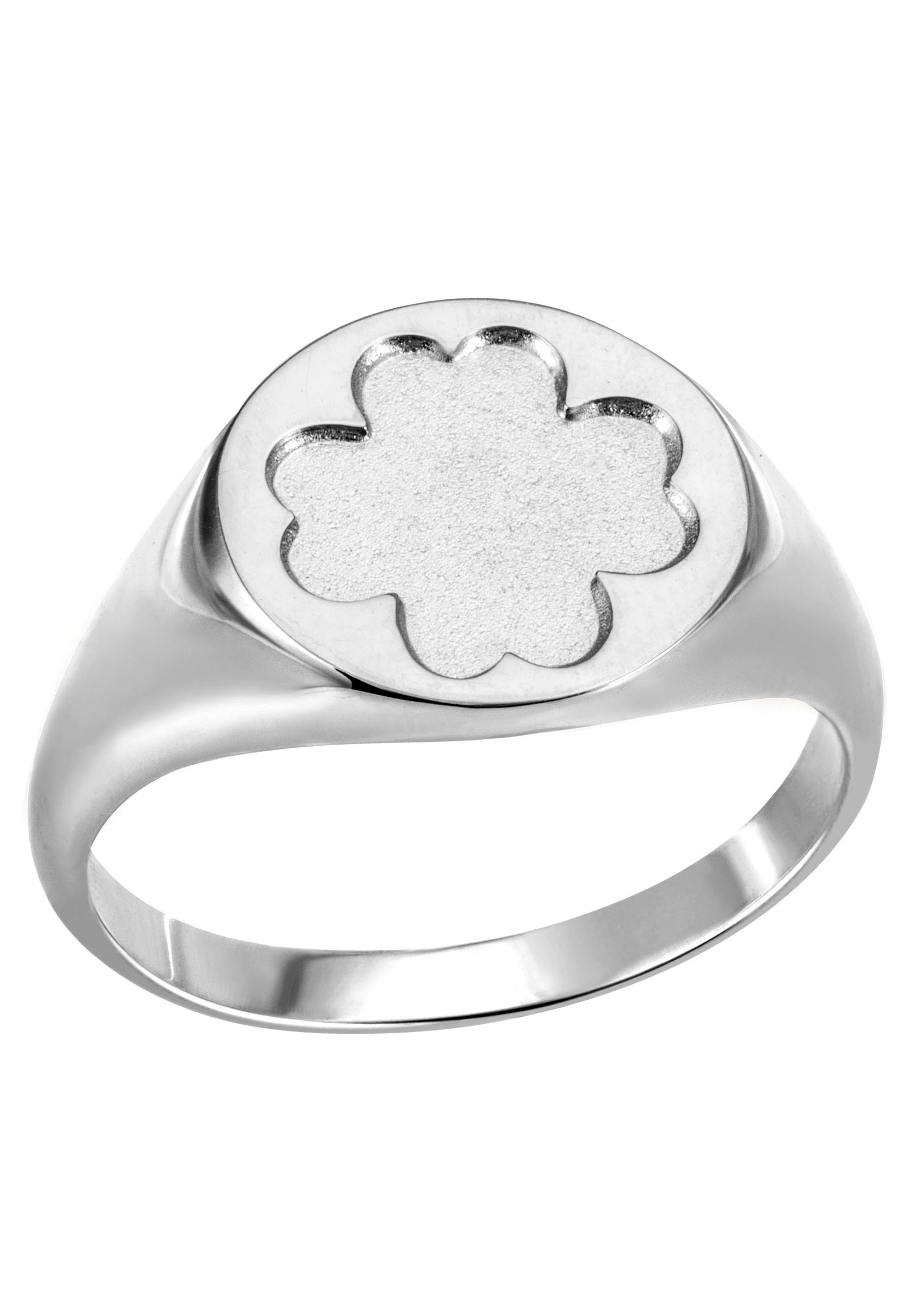 Fingerring »Schmuck Geschenk Silber 925 Silberring Kleeblatt«