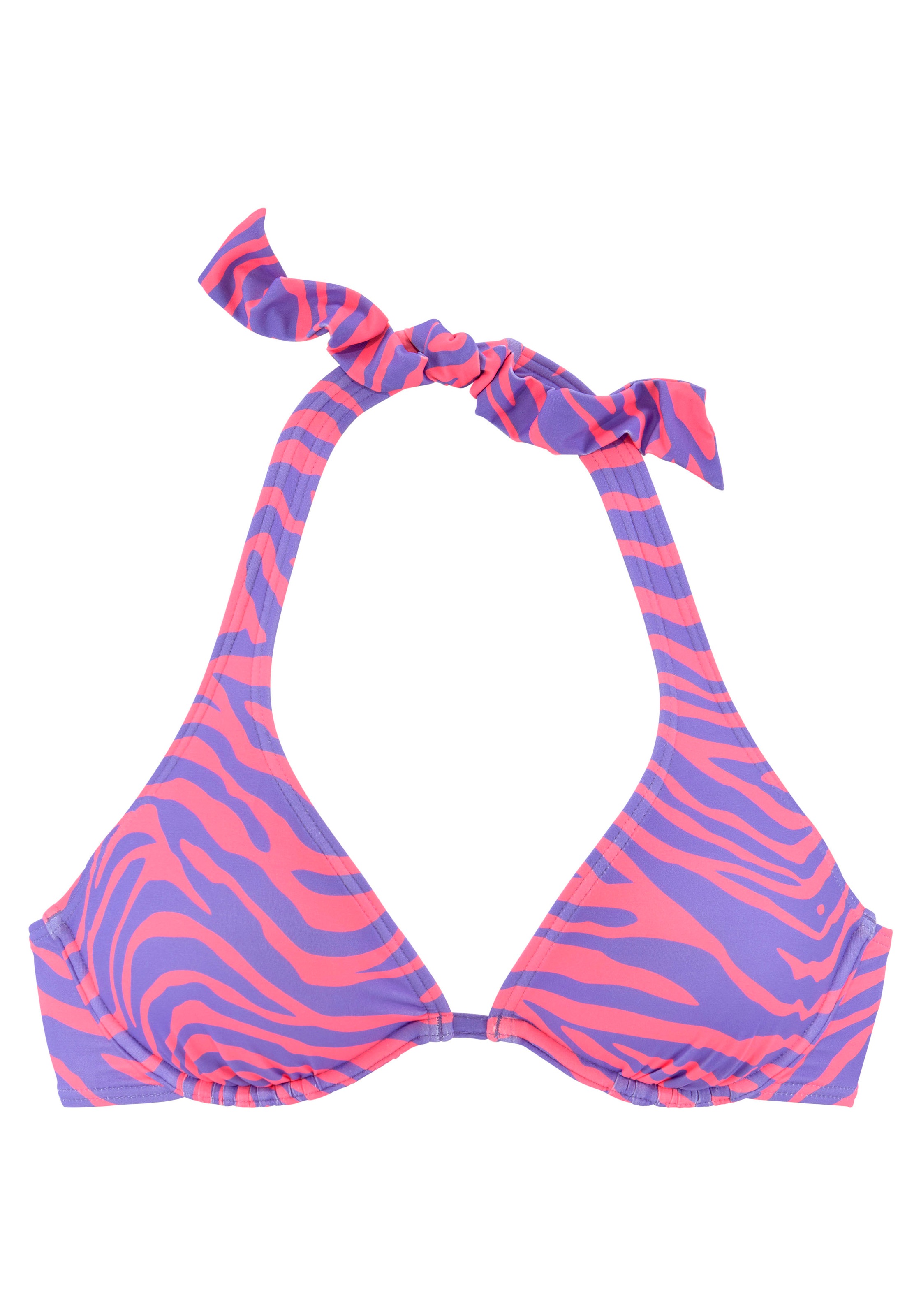 Venice Beach Bügel-Bikini-Top "Fjella" in zweifarbiger Animal-Optik günstig online kaufen