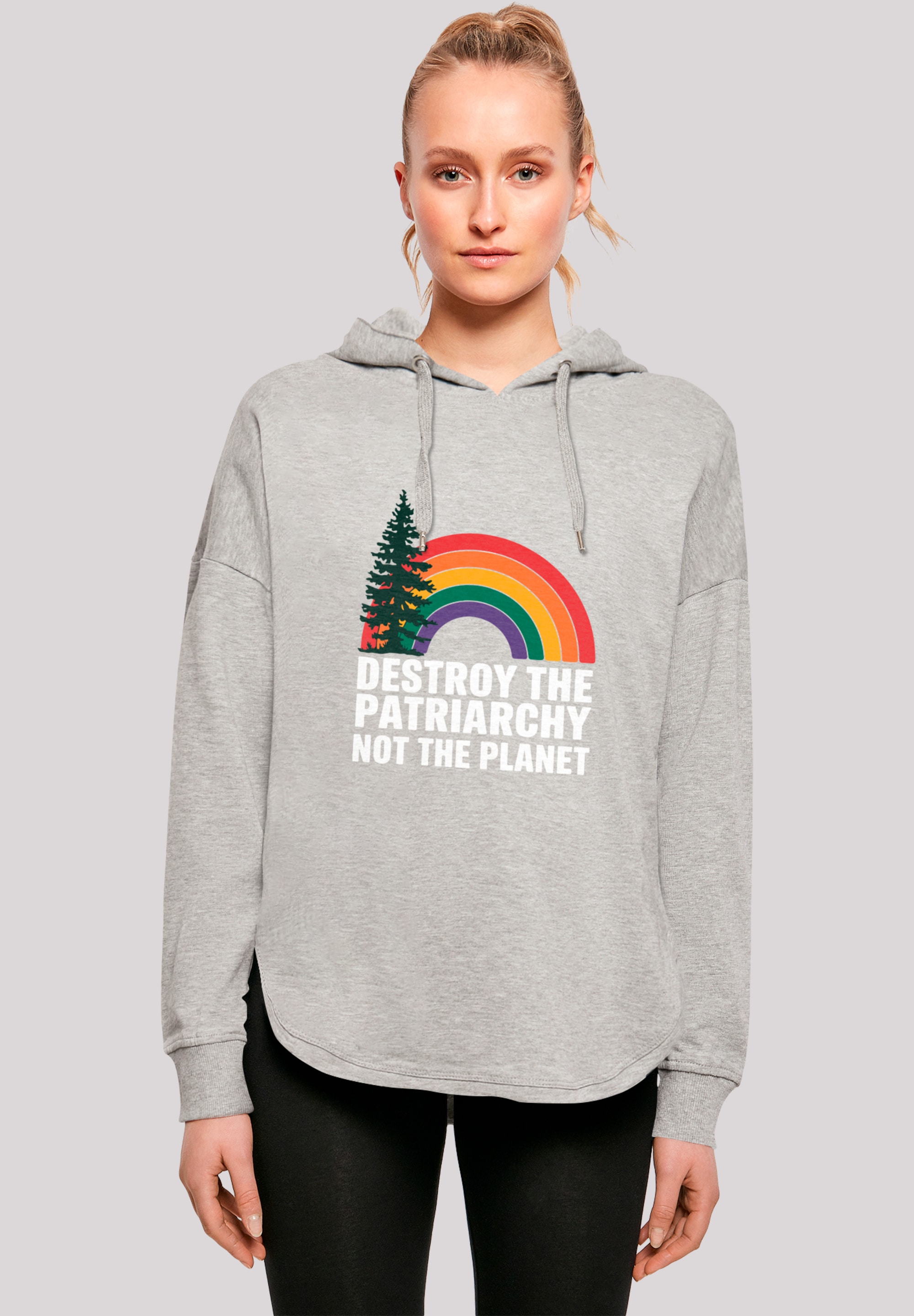 F4NT4STIC Kapuzenpullover "Internationaler Frauentag Feminismus und Umwelt" günstig online kaufen