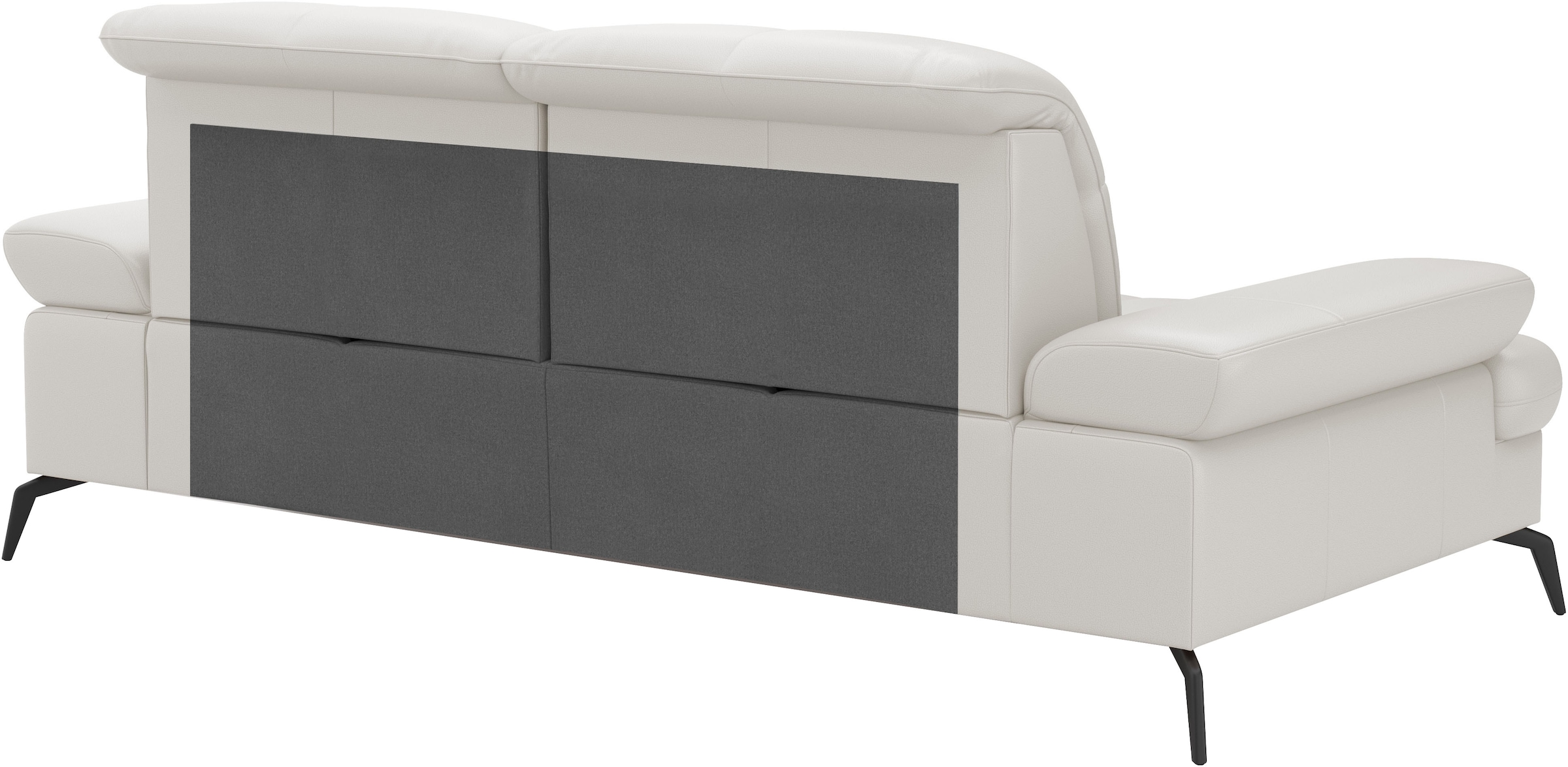 sit&more 3-Sitzer »Amica«, inkl Sitztiefenverstellung und Armteilverstellung