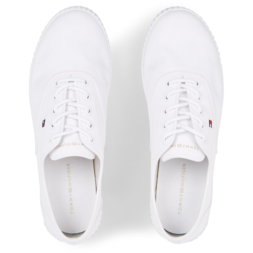Tommy Hilfiger Sneaker »CANVAS LACE UP SNEAKER«