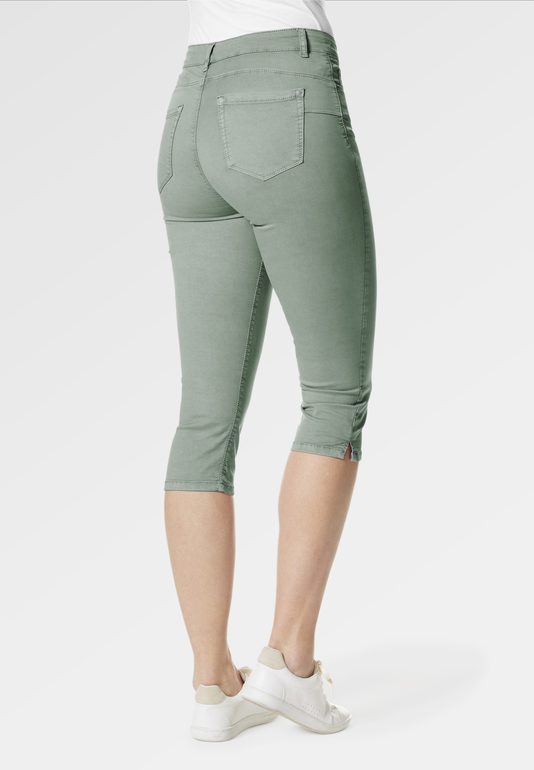 STOOKER WOMEN 5-Pocket-Jeans »Capri Colour Skinny Fit«, Skinny Fit Casual Clean Wash Denim Jeans Magic Shape Effekt für Damen