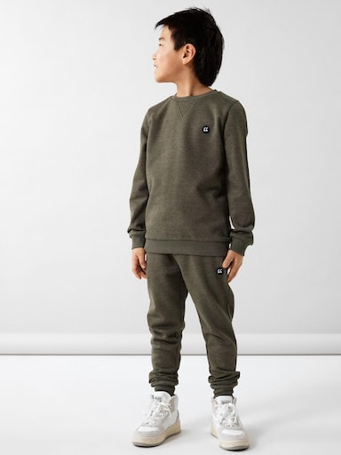 Name It Sweatshirt "NKMVIMO für Jungen mit Bündchen und klassischer Form", unifarben, casual, regular fit, Baumwollmischung, Rundhals