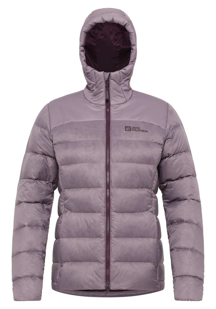 Jack Wolfskin Daunenjacke »NEBELHORN DOWN HOODY W«, mit Kapuze