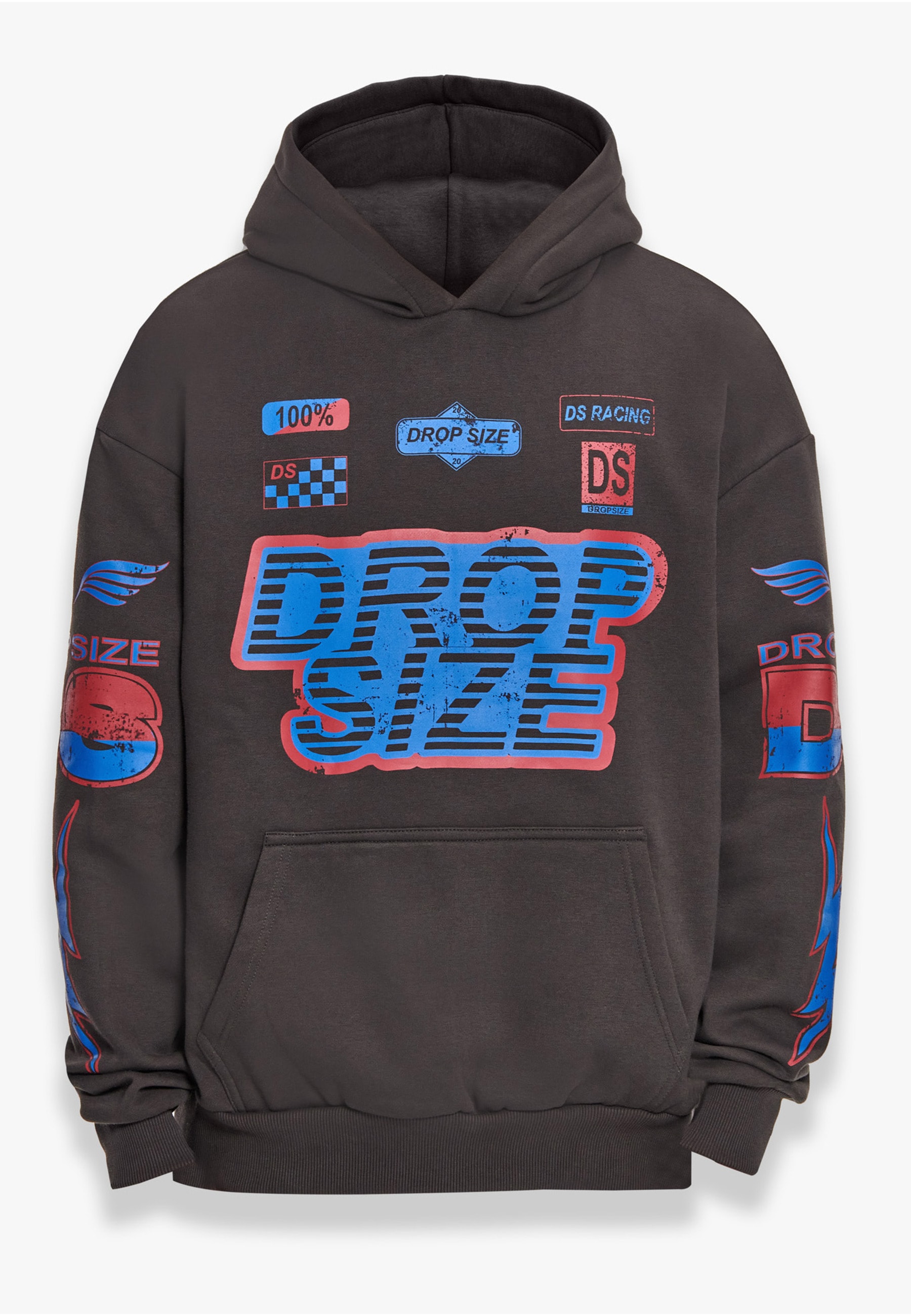 Dropsize "Dropsize Herren Dropsize Heavy Oversize Racing Hoodie" 1 Stk.