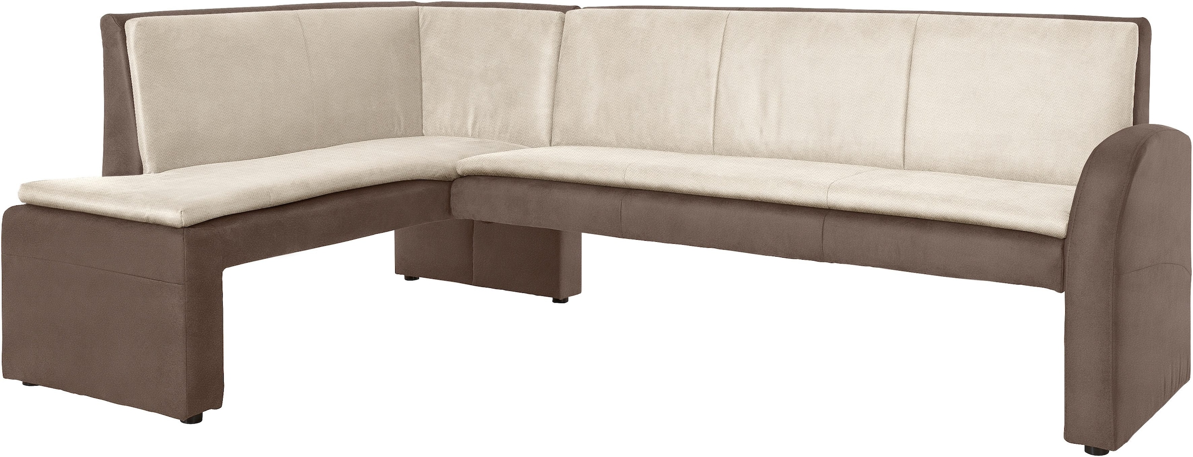 exxpo - sofa fashion Eckbank "Cortado, elegant und modern mit hohem Sitzkomfort", hohe Bodenfreiheit, schöne Detailverar