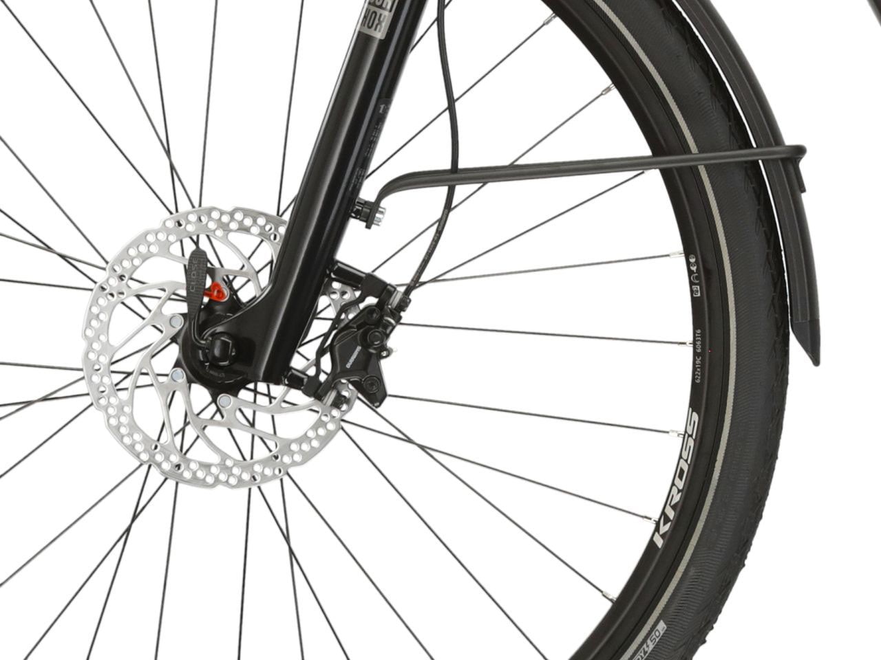 Kross »E-Trekkingrad Trans Hybrid 6.0 28 Zoll schwarz« 10 Gang Shimano DEORE XT T8000 Schaltwerk Kettenschaltung Mittelmotor 250 W SHIMANO 36 V/250 W DU-E6110, Mittelmotor