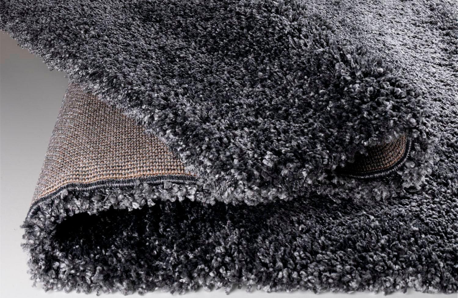 OCI DIE TEPPICHMARKE Hochflor-Läufer "Lobby Shaggy" rechteckig 52 mm Höhe günstig online kaufen