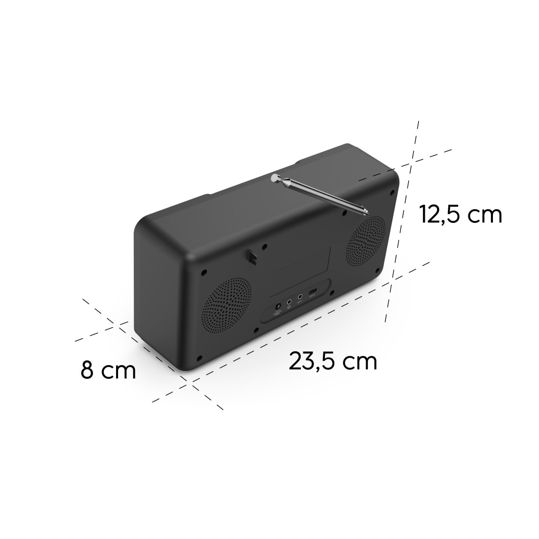 Hama Digitalradio (DAB+) »Digitalradio (DAB+, Internetradio, Bluetooth® RX, App)«, (Bluetooth-WLAN Digitalradio (DAB+)-Internetradio)
