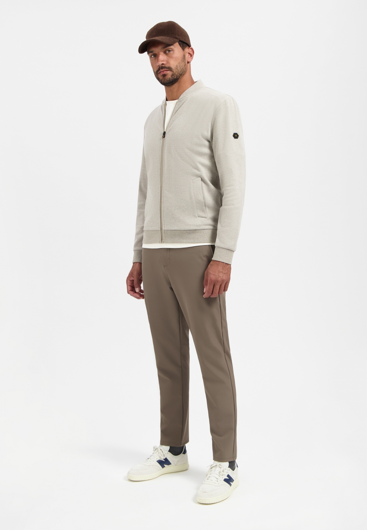 NO EXCESS Sweater »No Excess Weiche Sweatjacke«