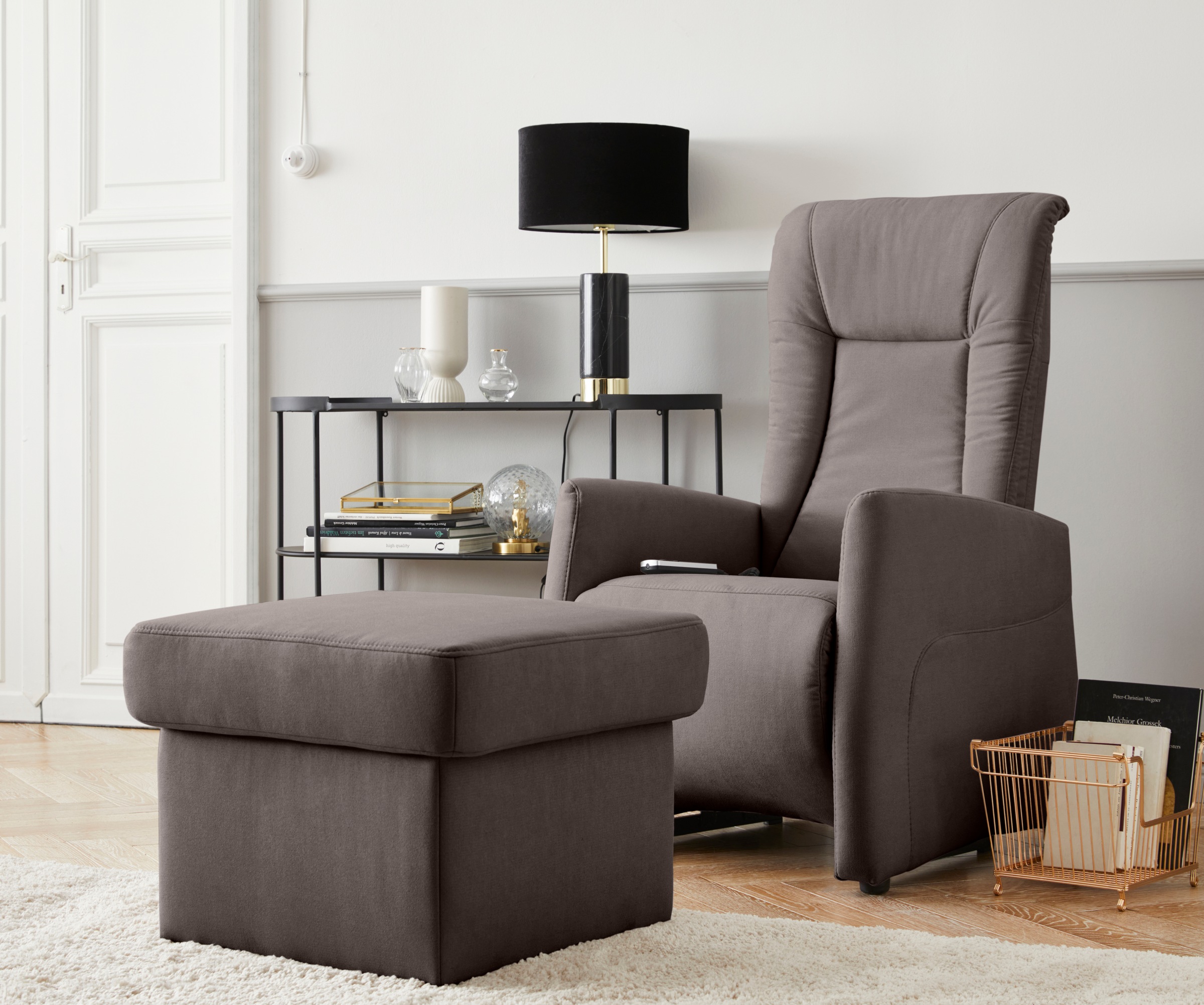 sit&more TV-Sessel »Melissa«, wahlweise elektrisch oder manuell verstellbar, optional Aufstehhilfe