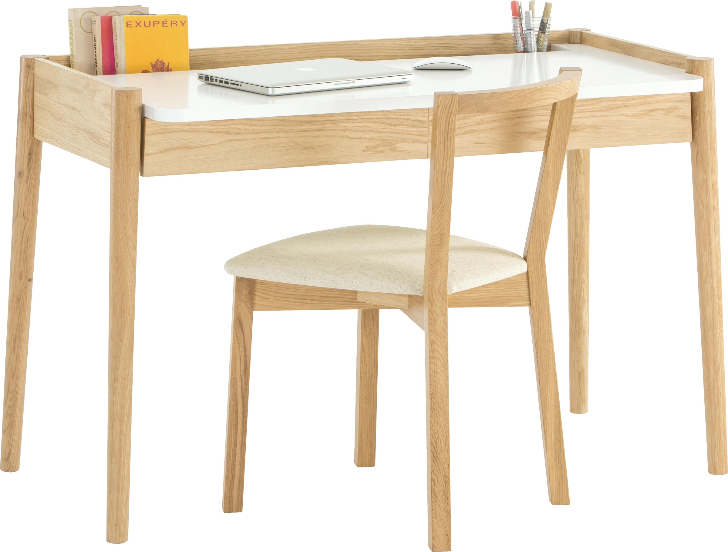 Schreibtisch »Feldbach«, im schlichten skandinavischen Design
