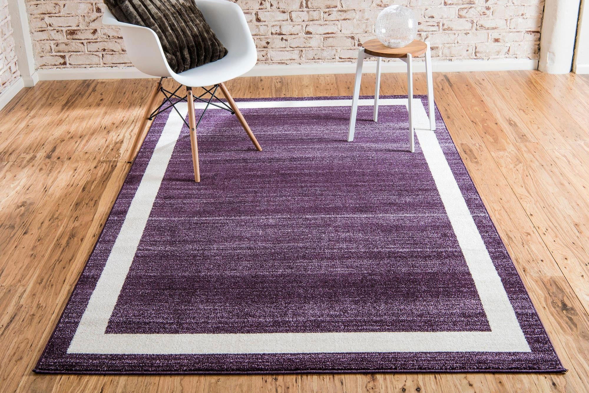 Myflair Möbel & Accessoires Teppich »Good Times, LAGERRÄUMUNG!«, rechteckig, 13 mm Höhe, Kurzflor, gewebt, melierte Optik, mit Bordüre