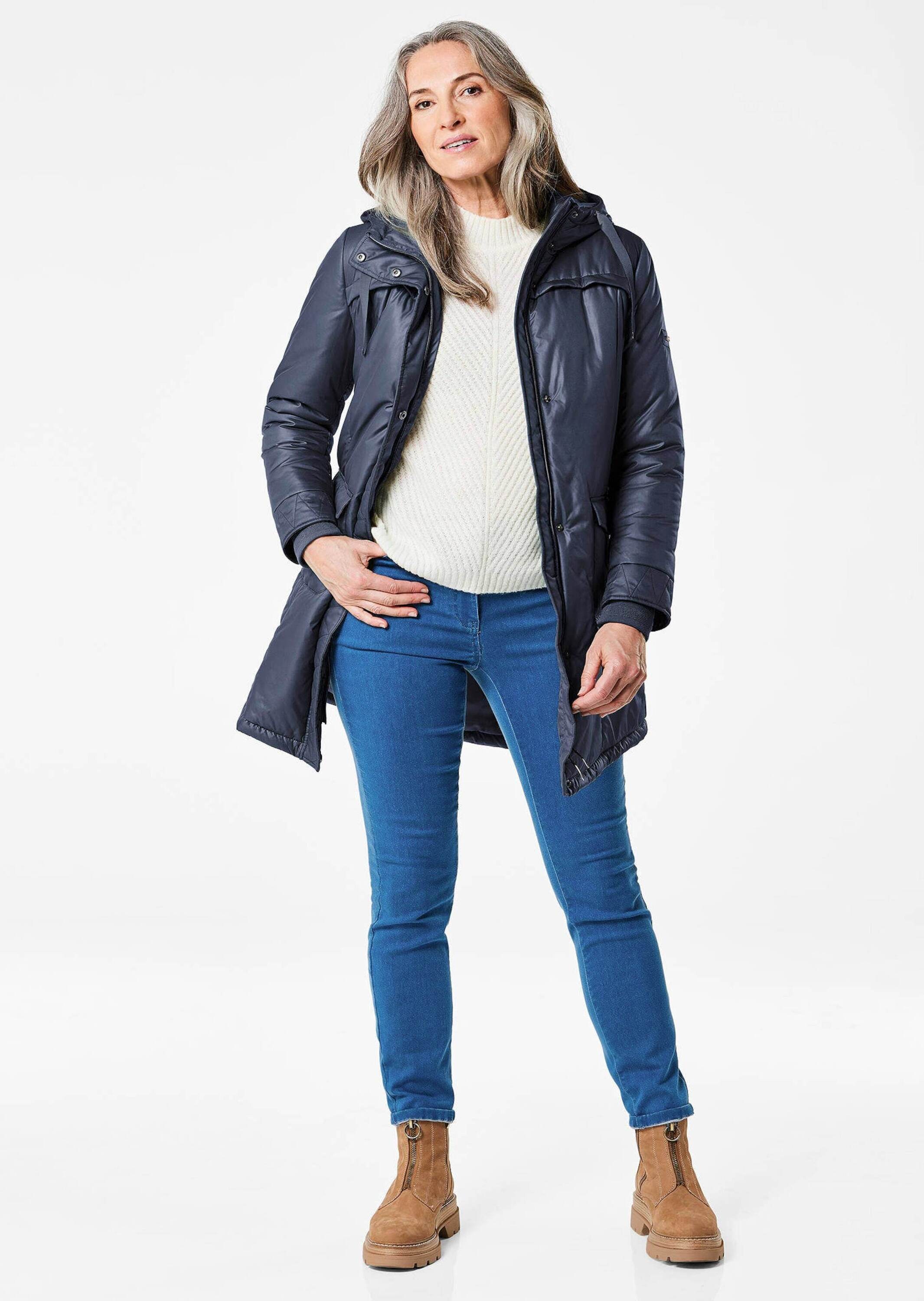 GOLDNER Winterjacke "Anorak" Gehschlitz günstig online kaufen