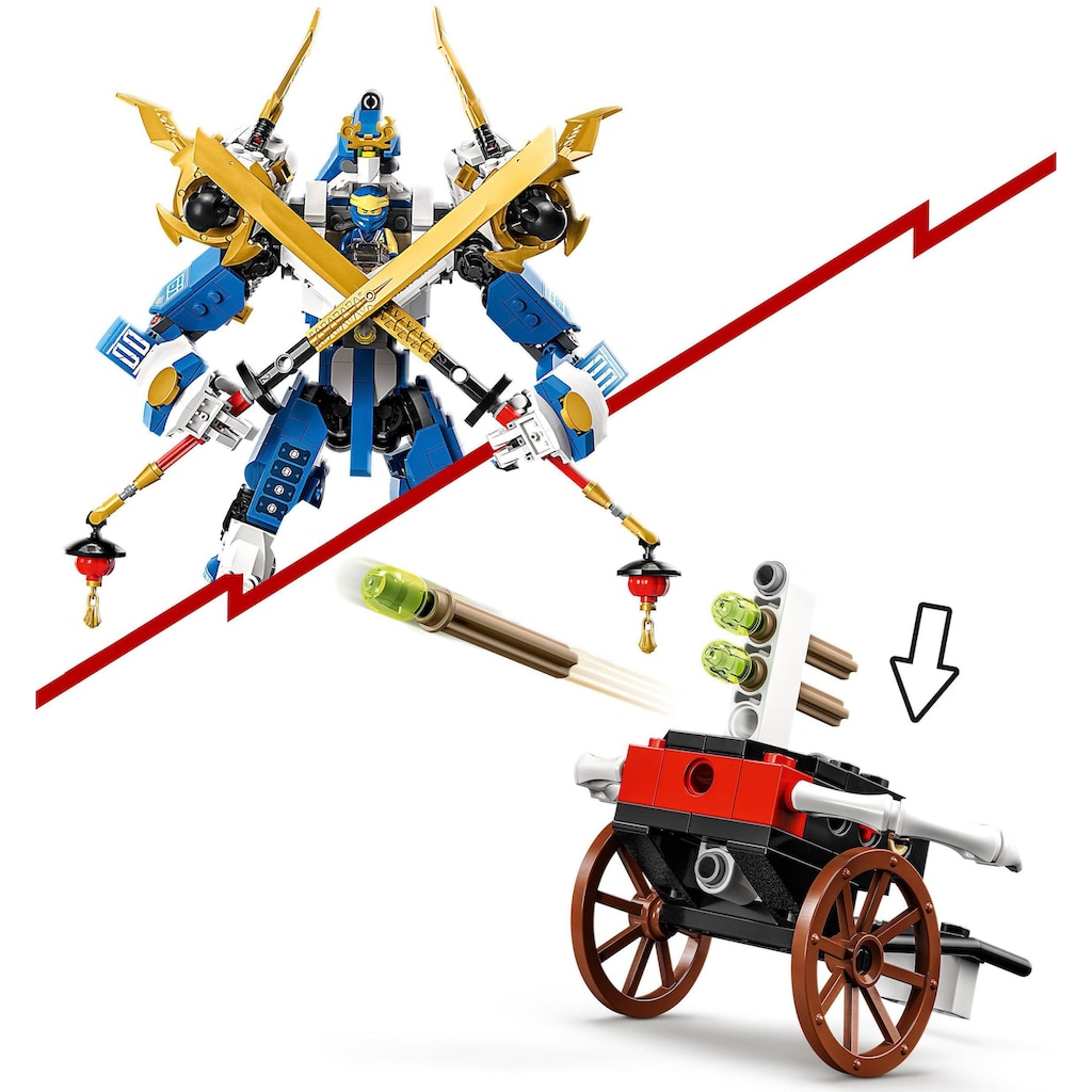 LEGO® Konstruktionsspielsteine »Jays Titan-Mech (71785), LEGO® NINJAGO«, (794 St.), Made in Europe