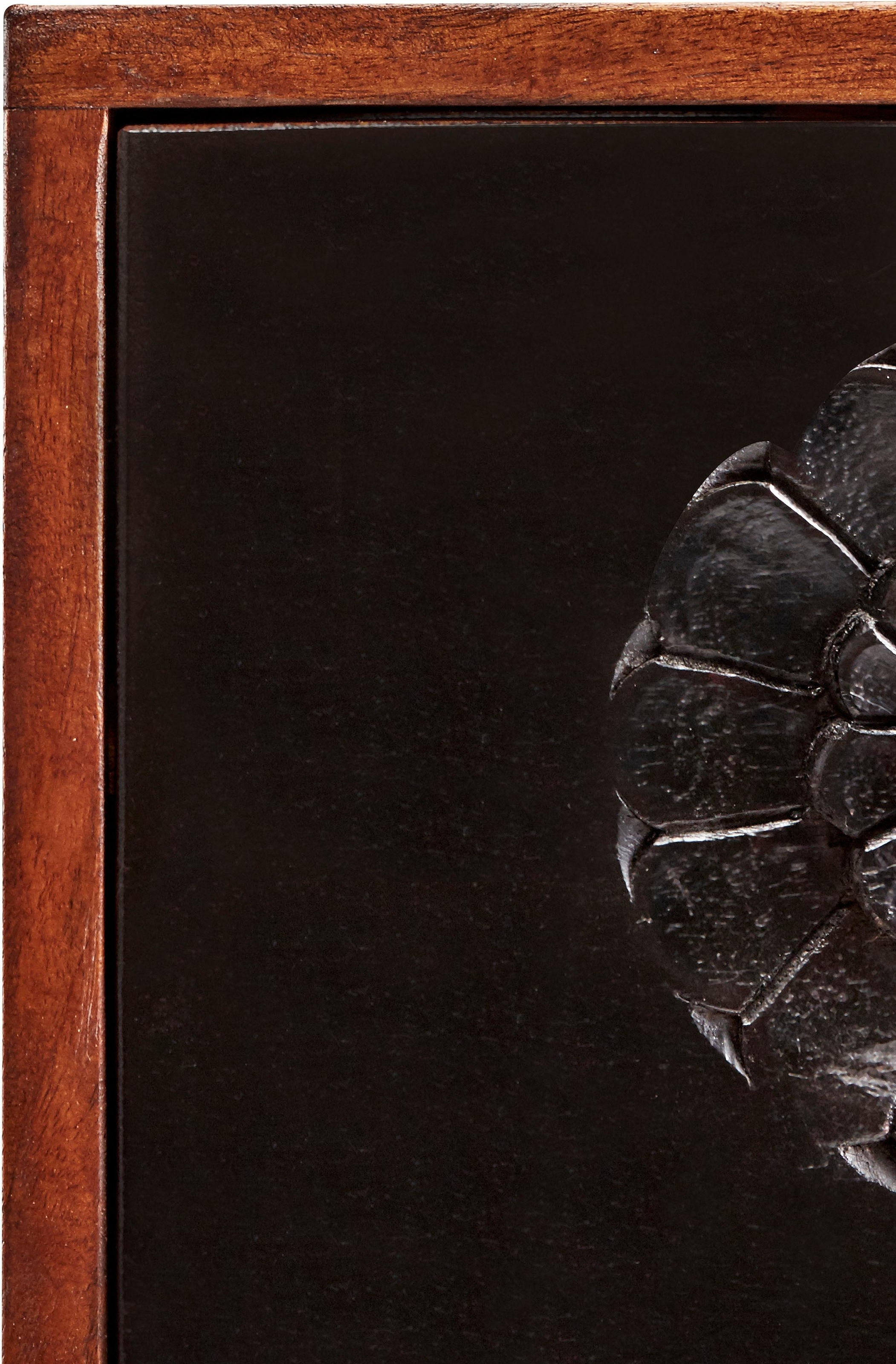 Home affaire Kommode »Mahar«, Breite 30 cm mit Metallfronten